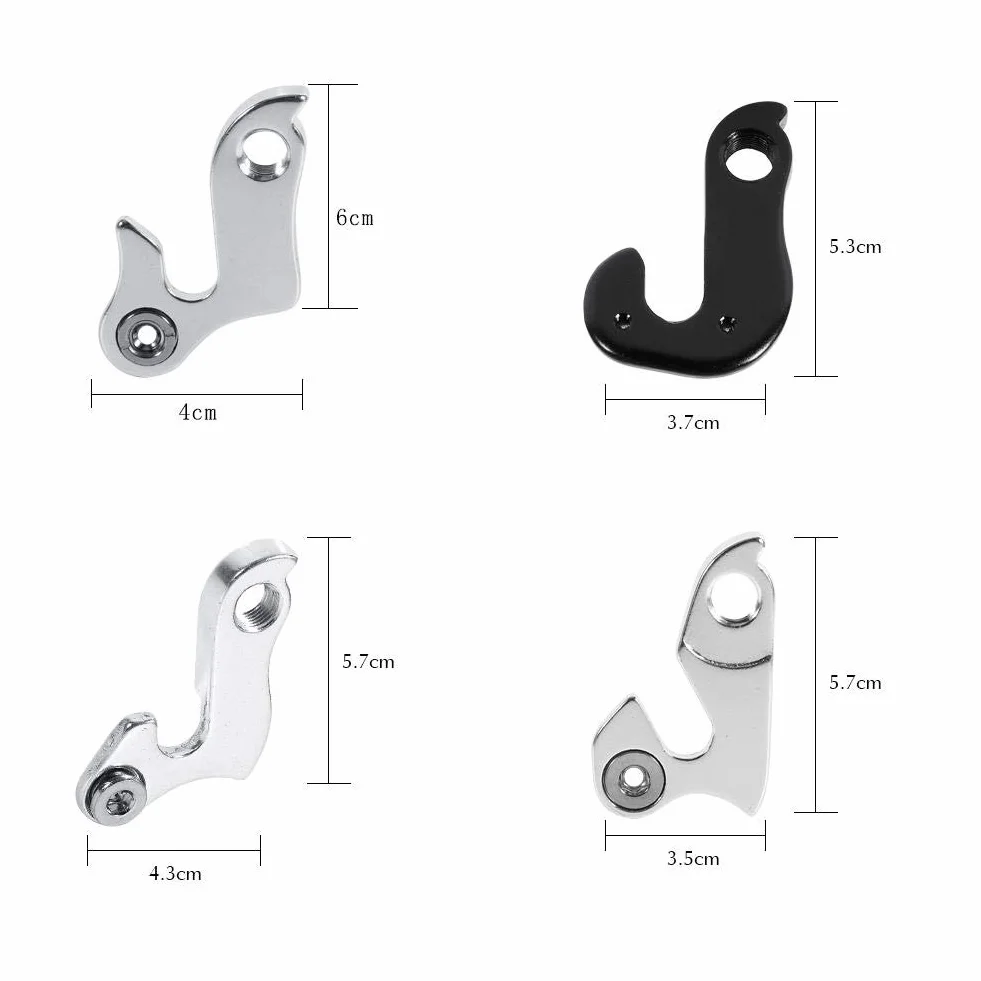 Wieszak tylnego mecha 2 szt. stop aluminium adapter haka zamiennik