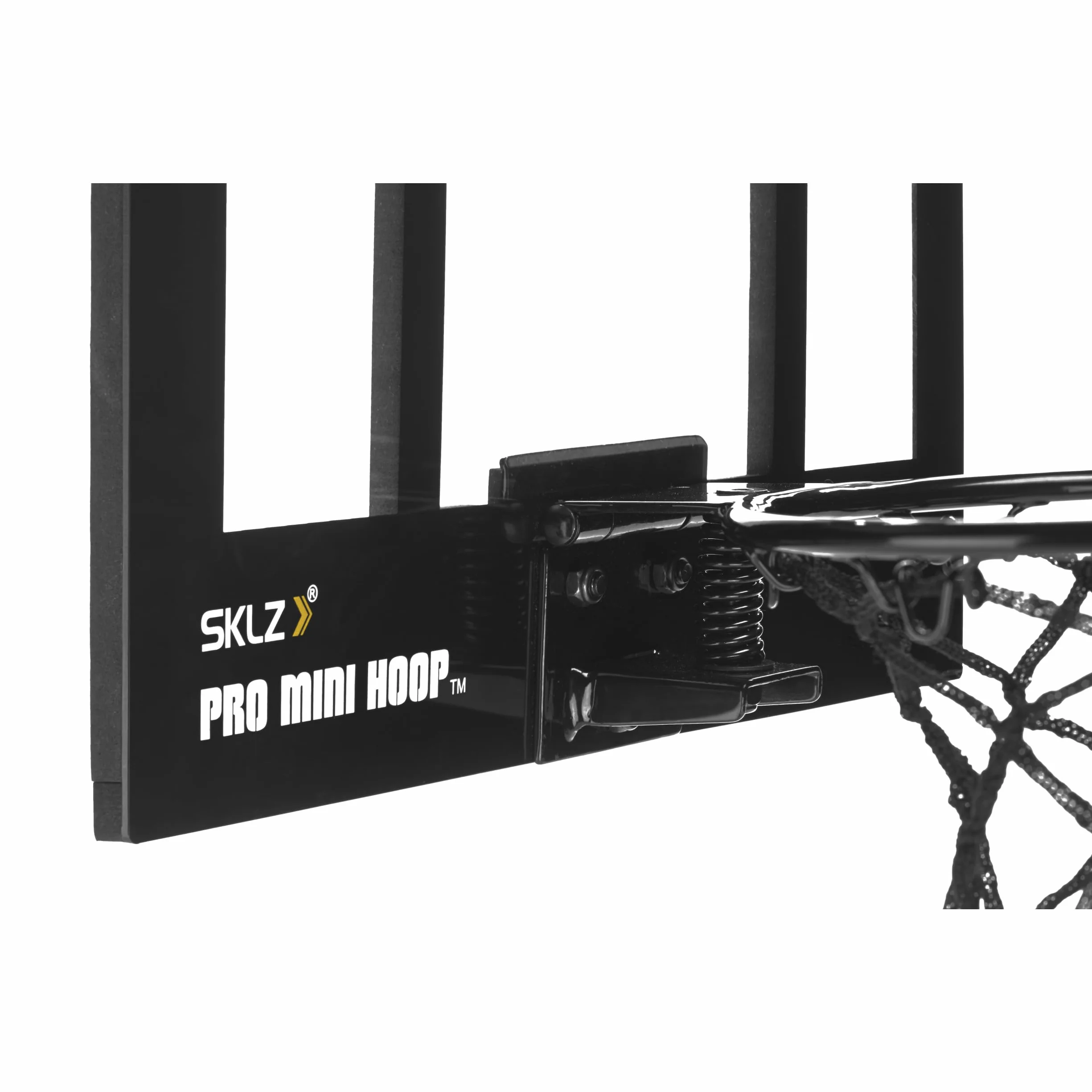 SKLZ Pro Mini obręcz do koszykówki - wewnętrzna obręcz do koszykówki z piłką