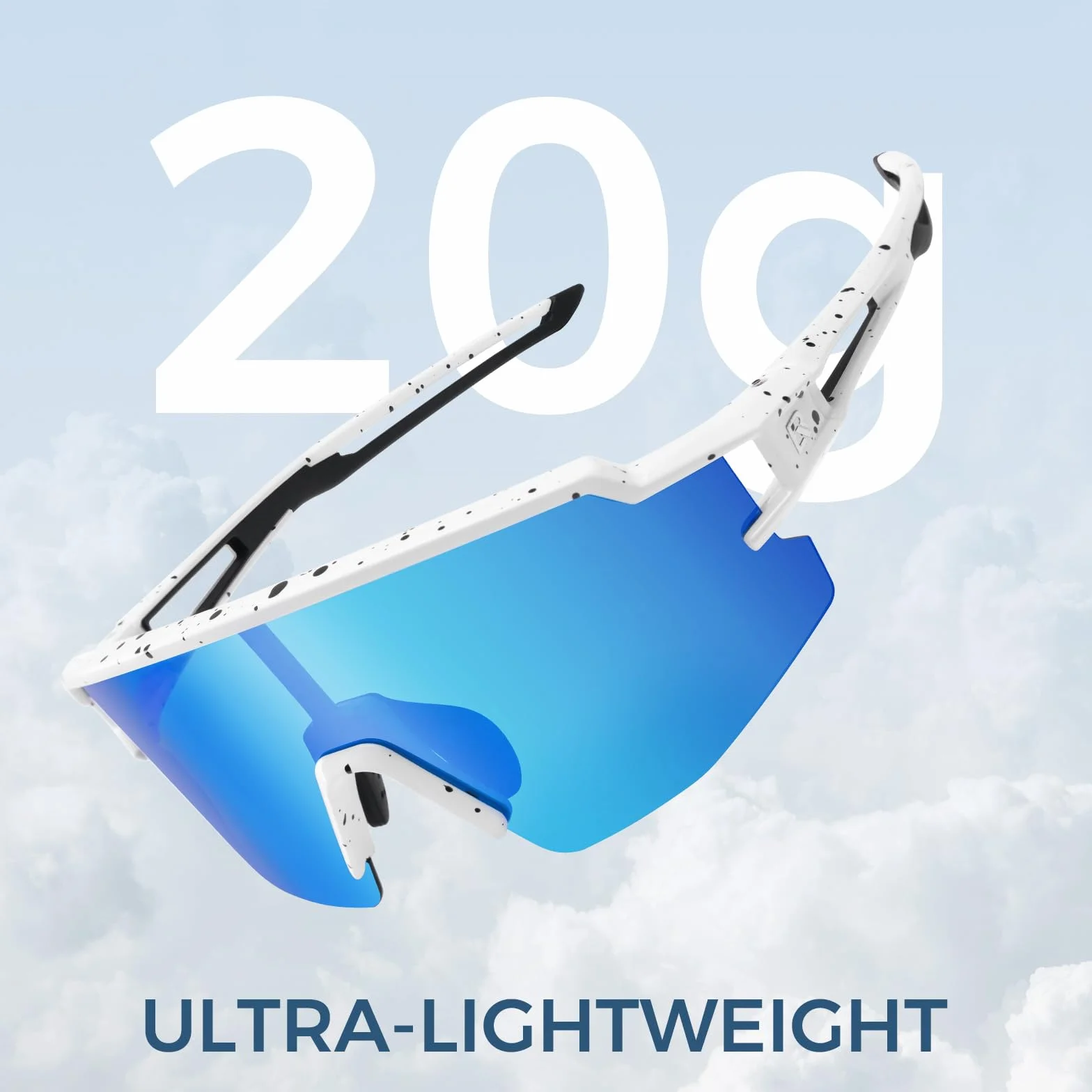 ROCKBROS Okulary Rowerowe Dla Dzieci, Polaryzacyjne Przeciwsłoneczne UV400 TR90