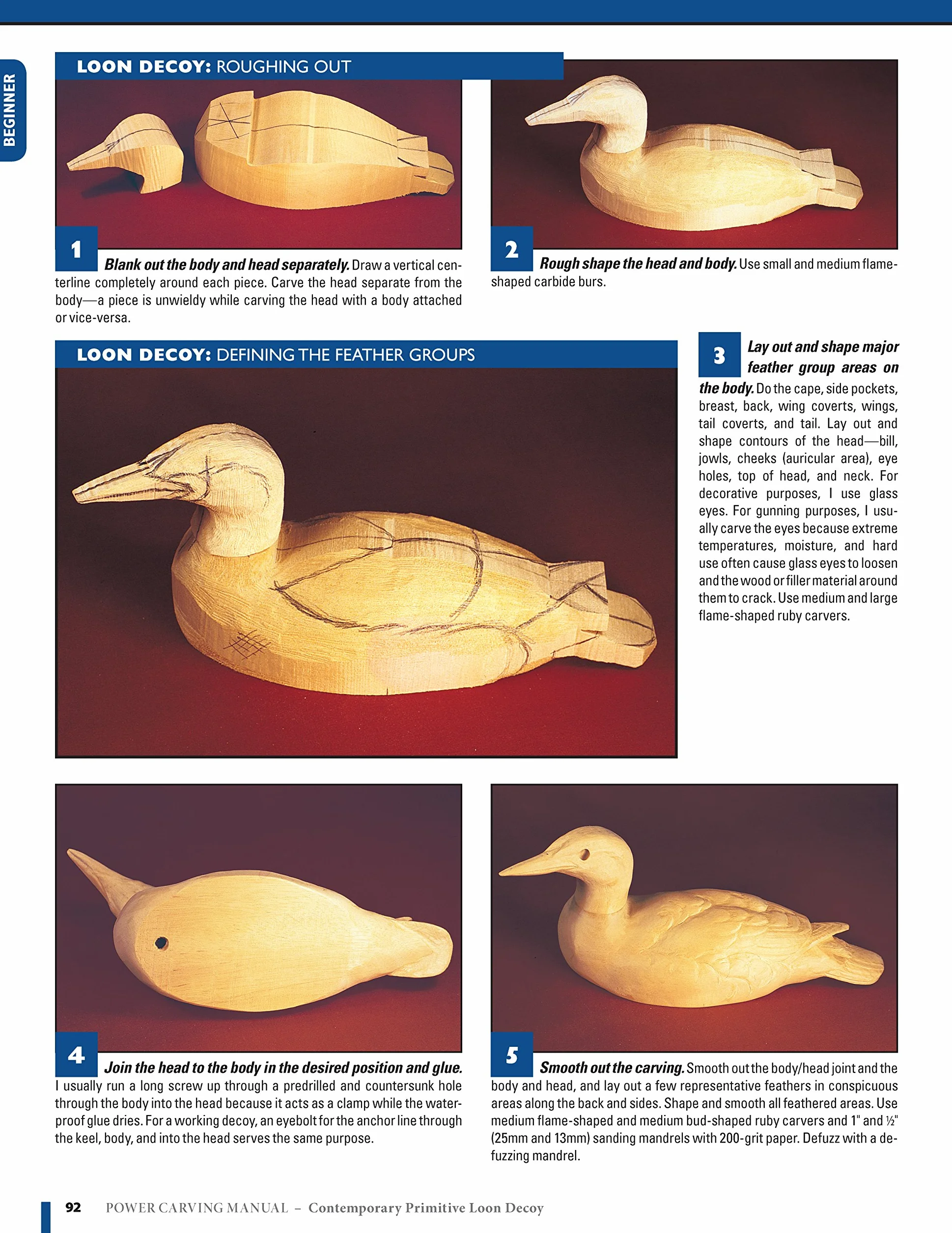 Power Carving Manual, Updated and Expanded Second Edition: Tools, Techniques, and 22 All-Time Favorite Projects