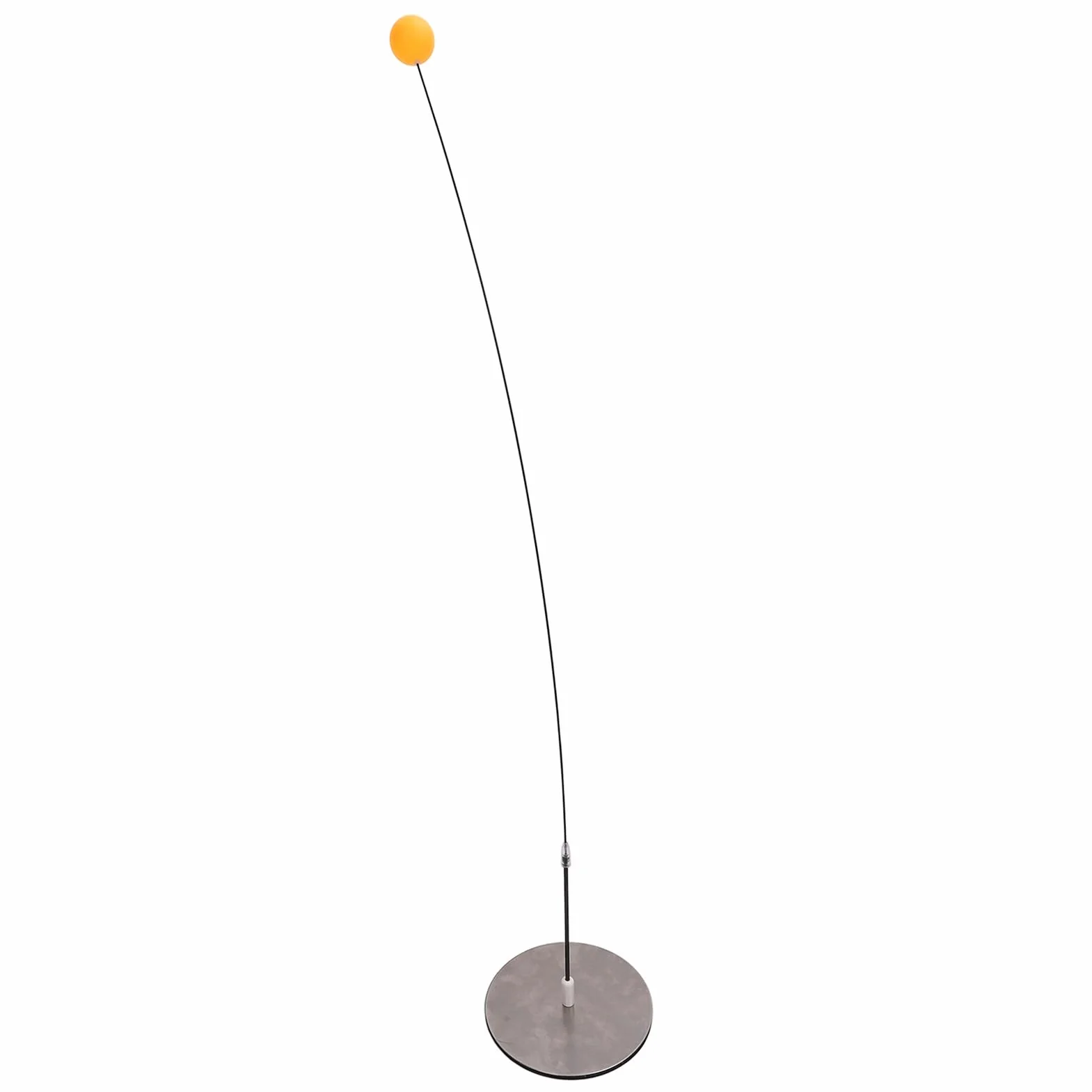 ANGGREK Trenażer do Tenisa Stołowego Pong Ball Trainer Set Elastyczny Wałek Podstawa Stal Nierdzewna