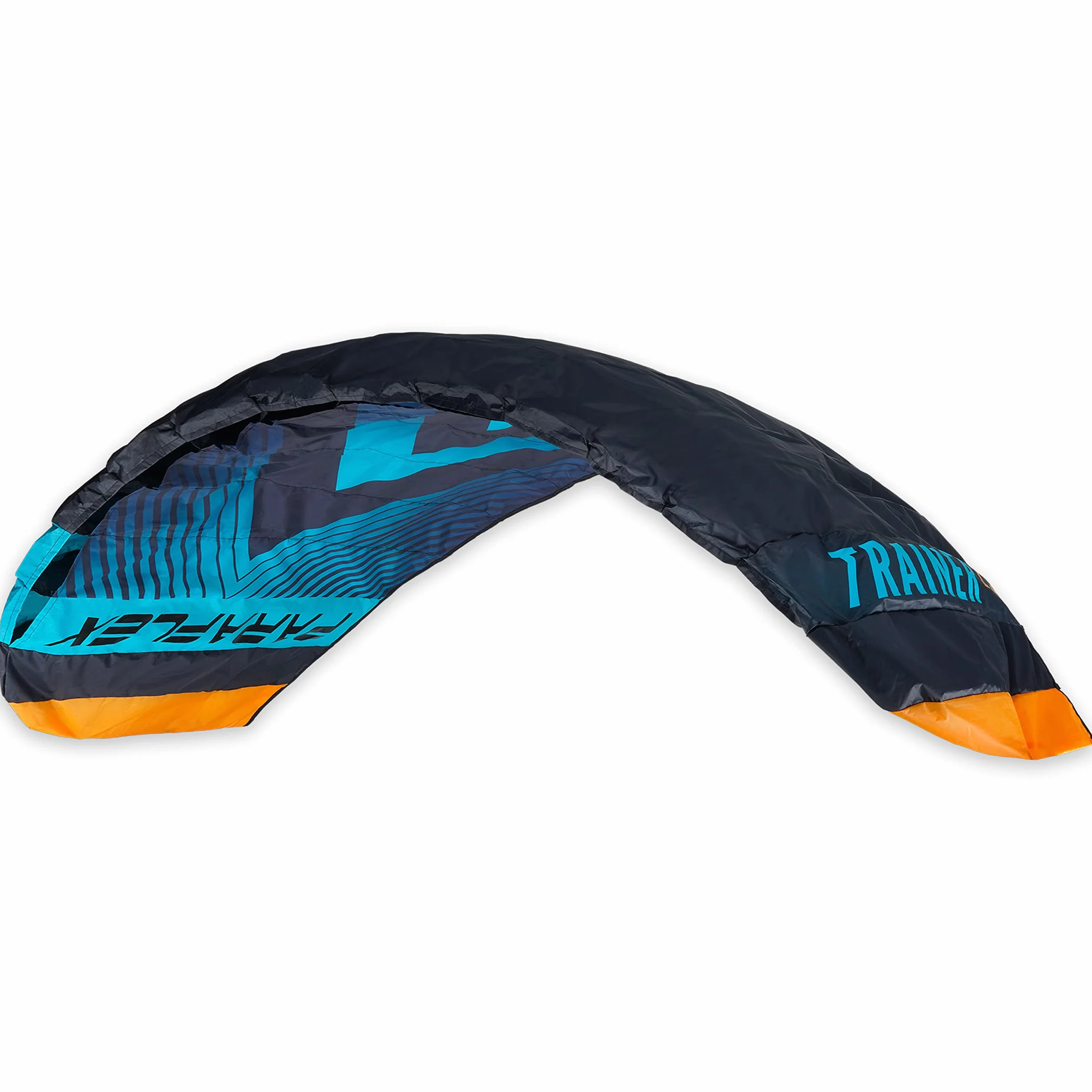 Wolkenstürmer® Paraflex Trainer 3 l 2,3 (turkusowy) - latawiec gotowy do lotu 230 cm z drążkiem treningowym, latawiec i windtrainer