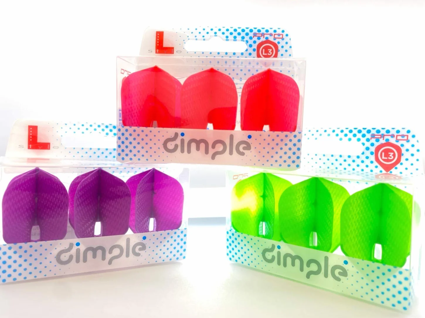 Piórka L-Style Champagne L3 Shape Dimple Red