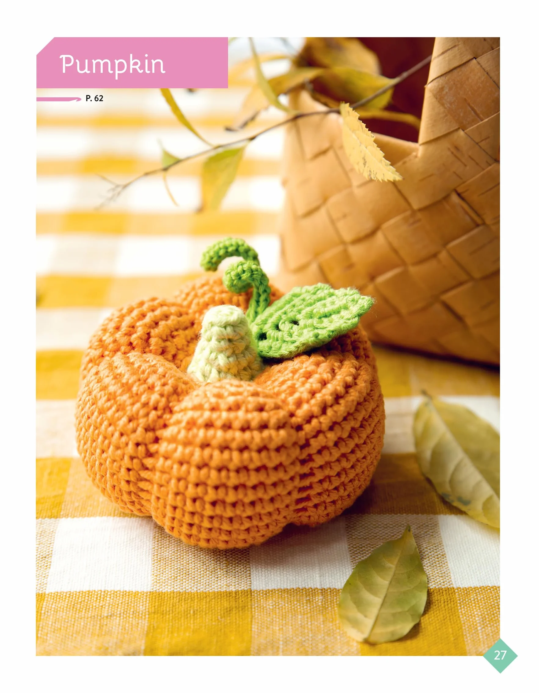 Adorable Fruits & Vegetables to Crochet: Delicious Decorations for Your Table