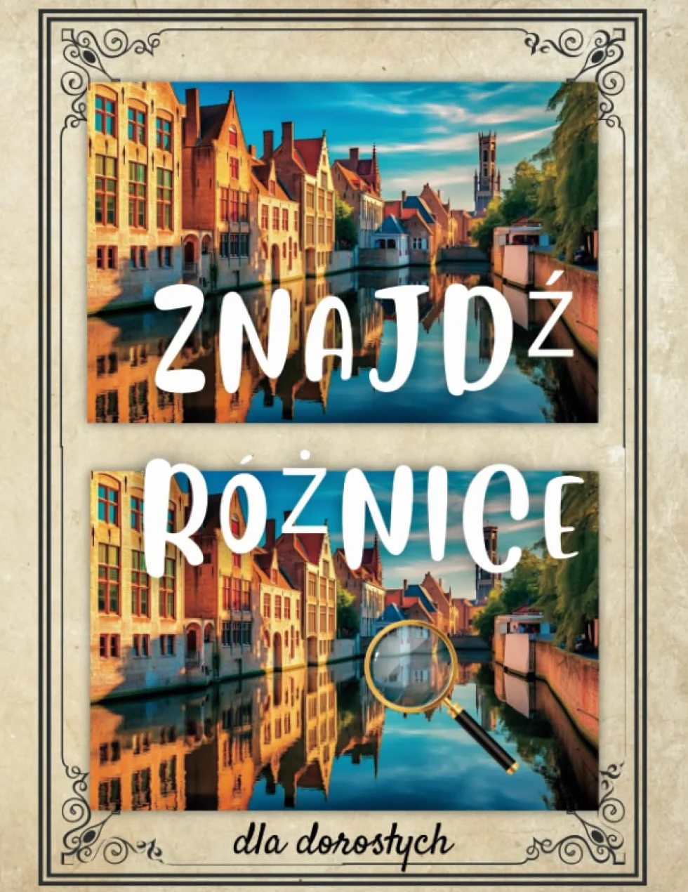 Znajdź różnice dla dorosłych: 52 kolorowe obrazki z ponad 370 różnicami do znalezienia