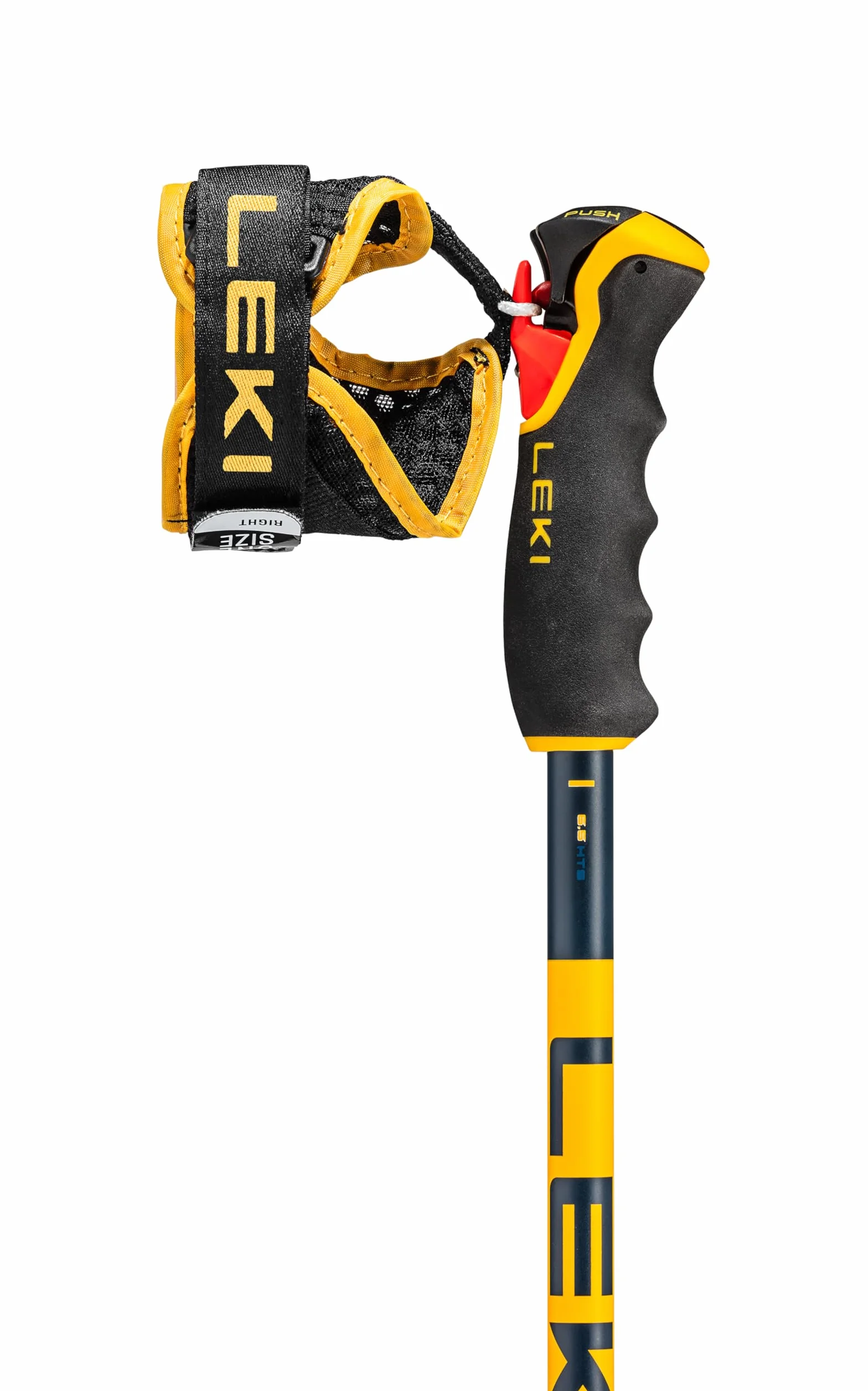 LEKI Spitfire 3D kijki narciarskie Freeride Trigger 3D 16 mm ciemnoniebieski pomarańczowy