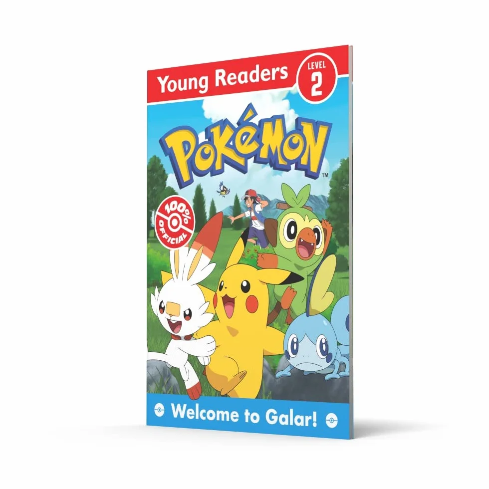 Pokémon Young Readers: Welcome to Galar: An official illustrated adventure in the Galar Region, for young, struggling or reluctant readers and kids who love new Pokémon – new for 2023!