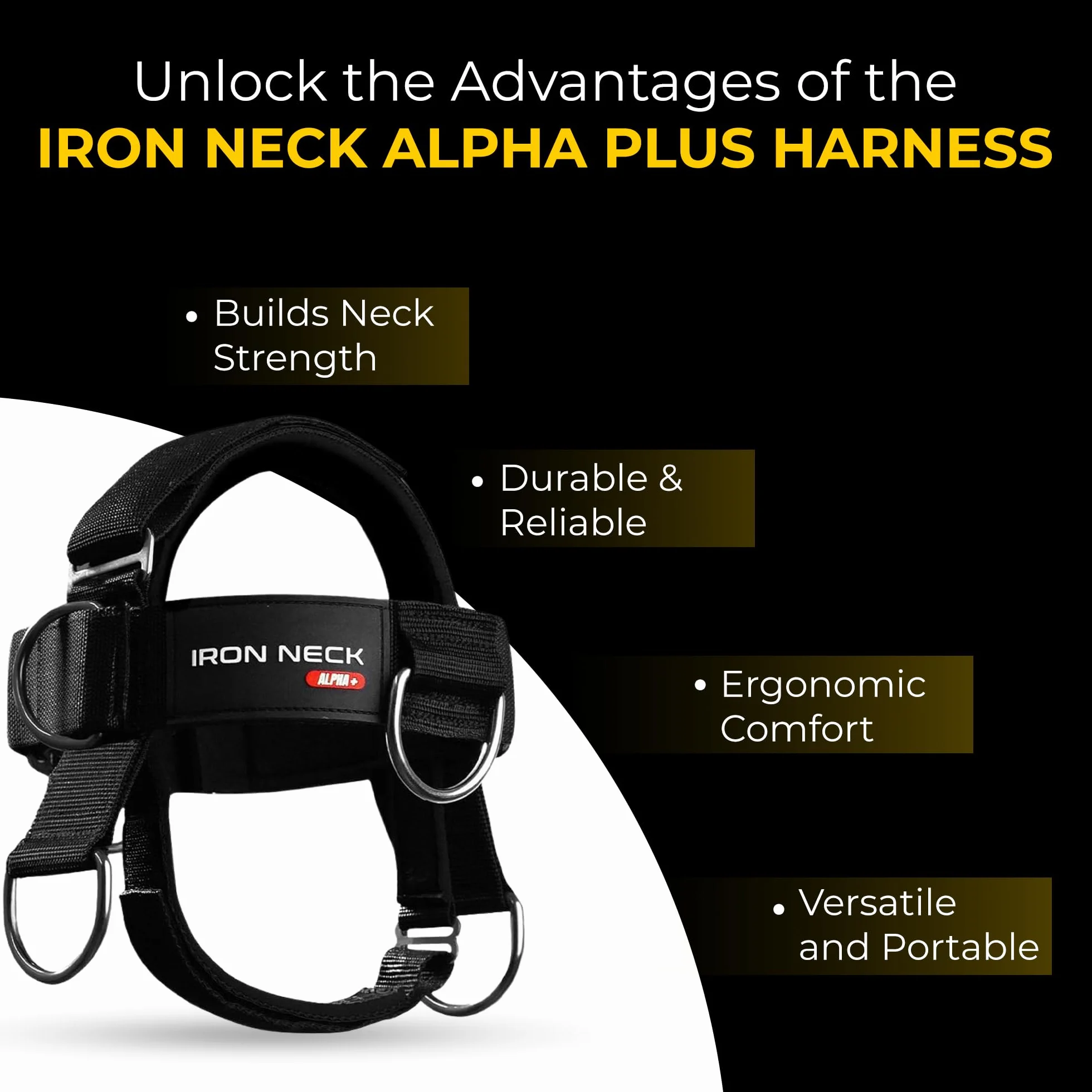 Iron Neck Alpha Harness Plus