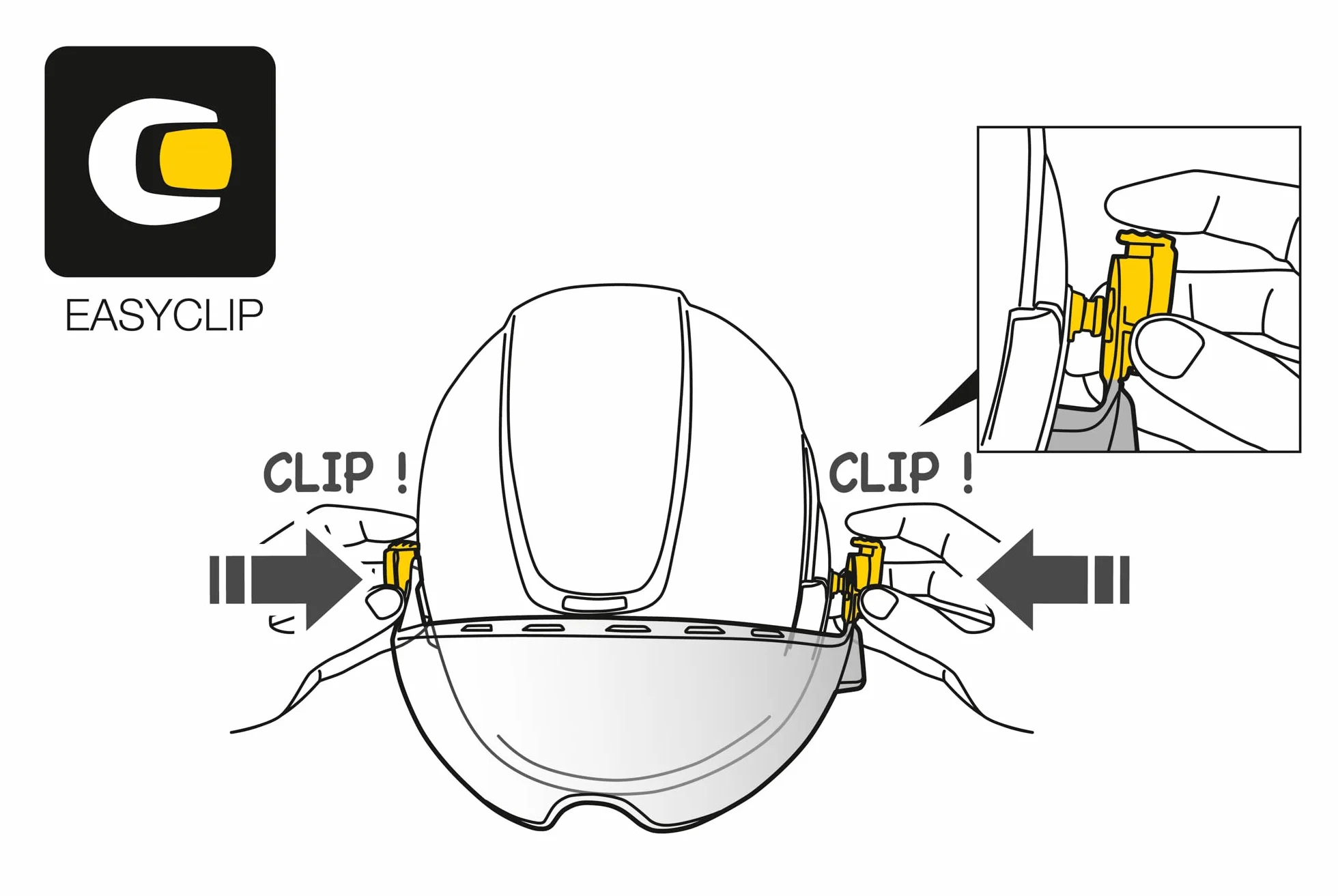 Petzl Uniseks – akcesoria Vizir Shadow dla dorosłych, do wspinaczki, wielokolorowe, UNI