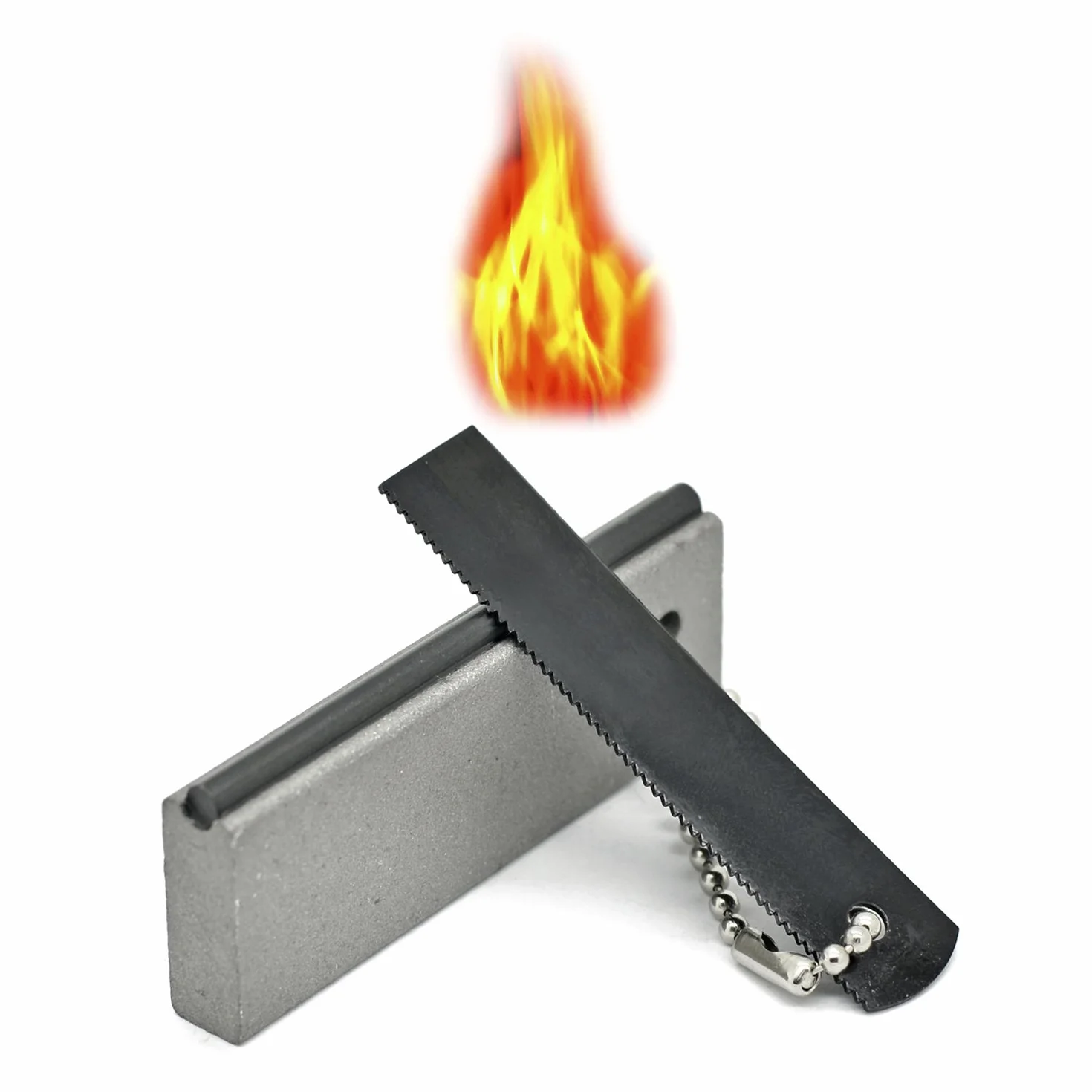 Stalowe krzesiwo magnezowe do 1500 zapłonów 7,5 cm survival