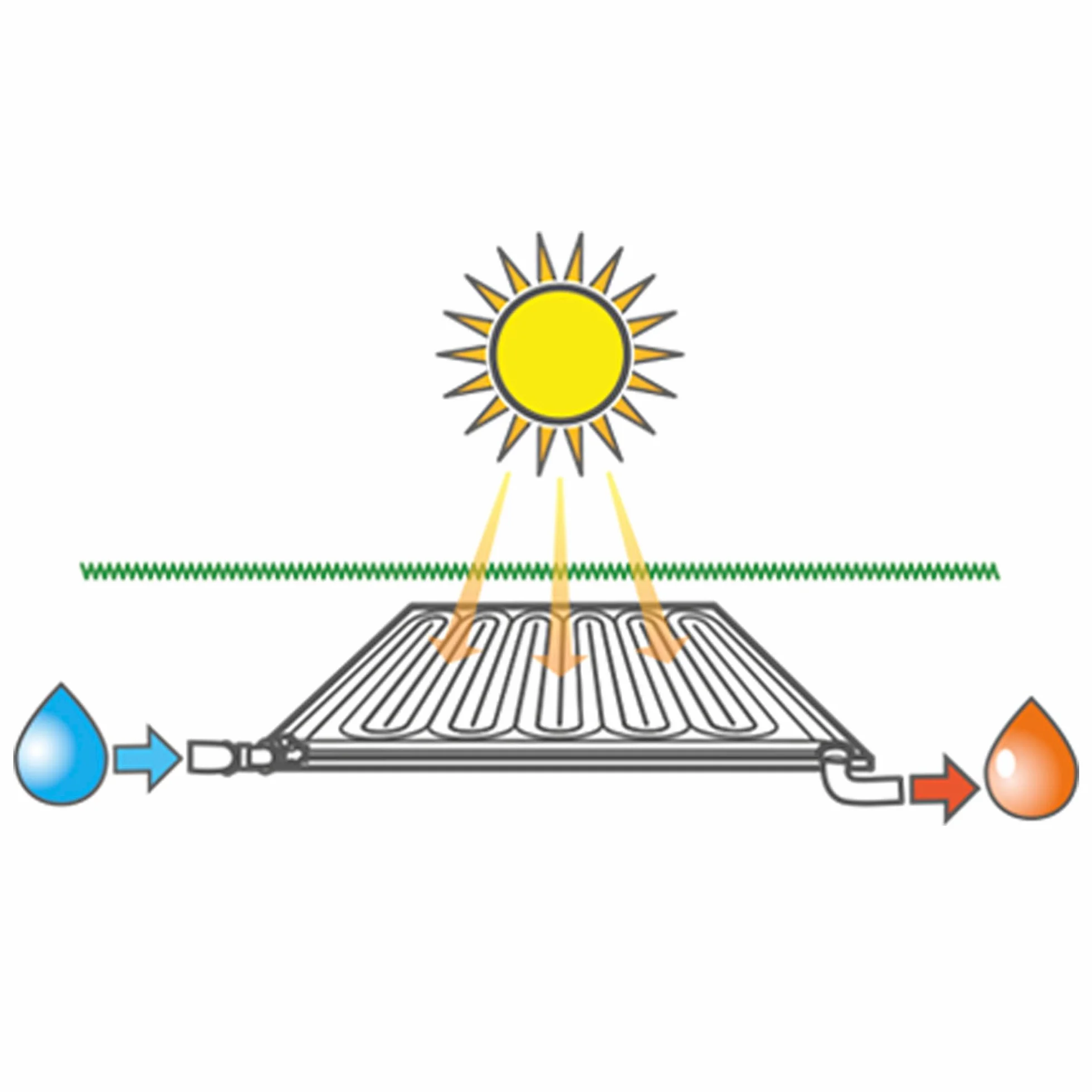 Intex Mata Solarna do Basenu, Czarny, 120 x 120 x 22 cm