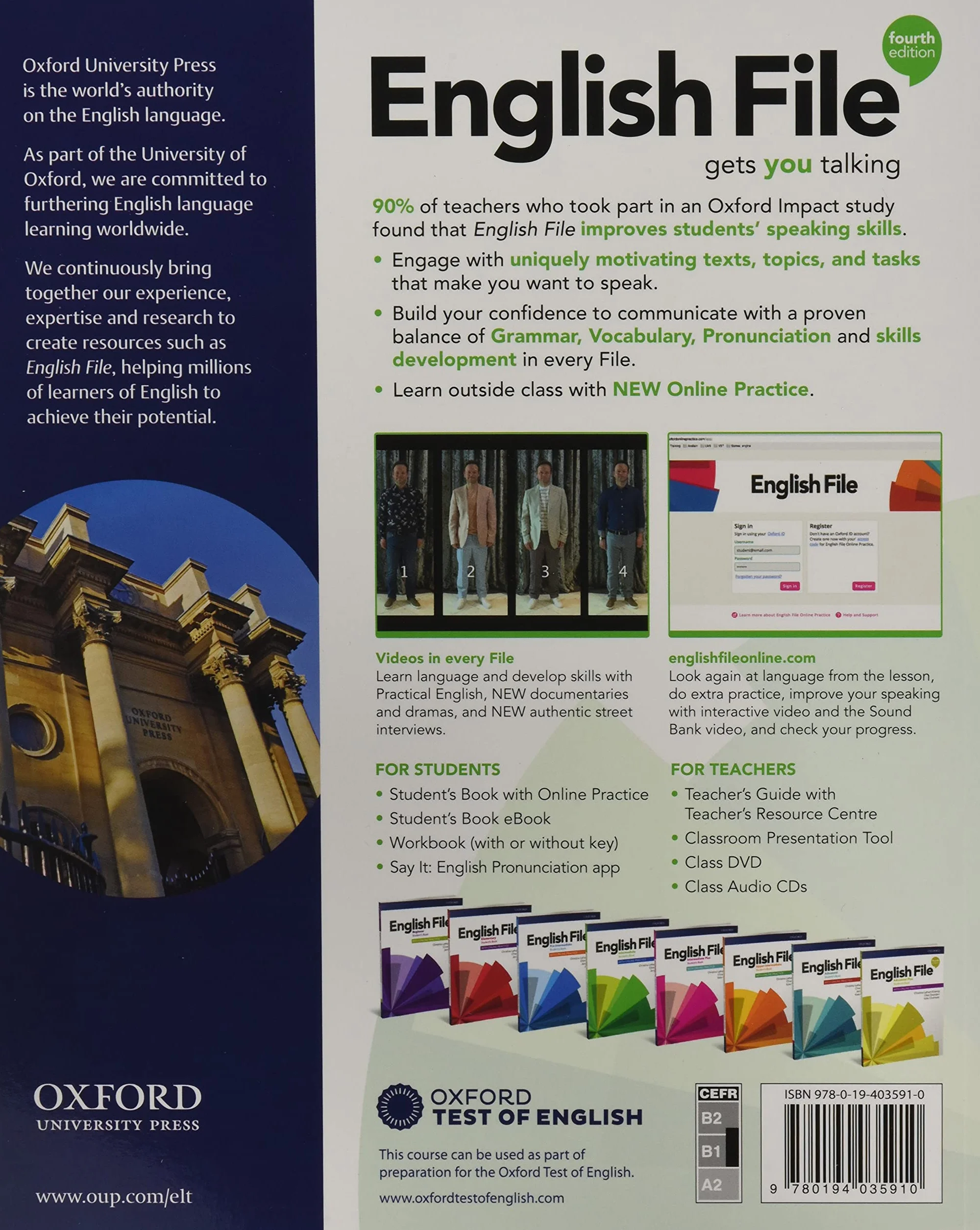 English File Intermediate Student's Book with Online Practice (Pack)