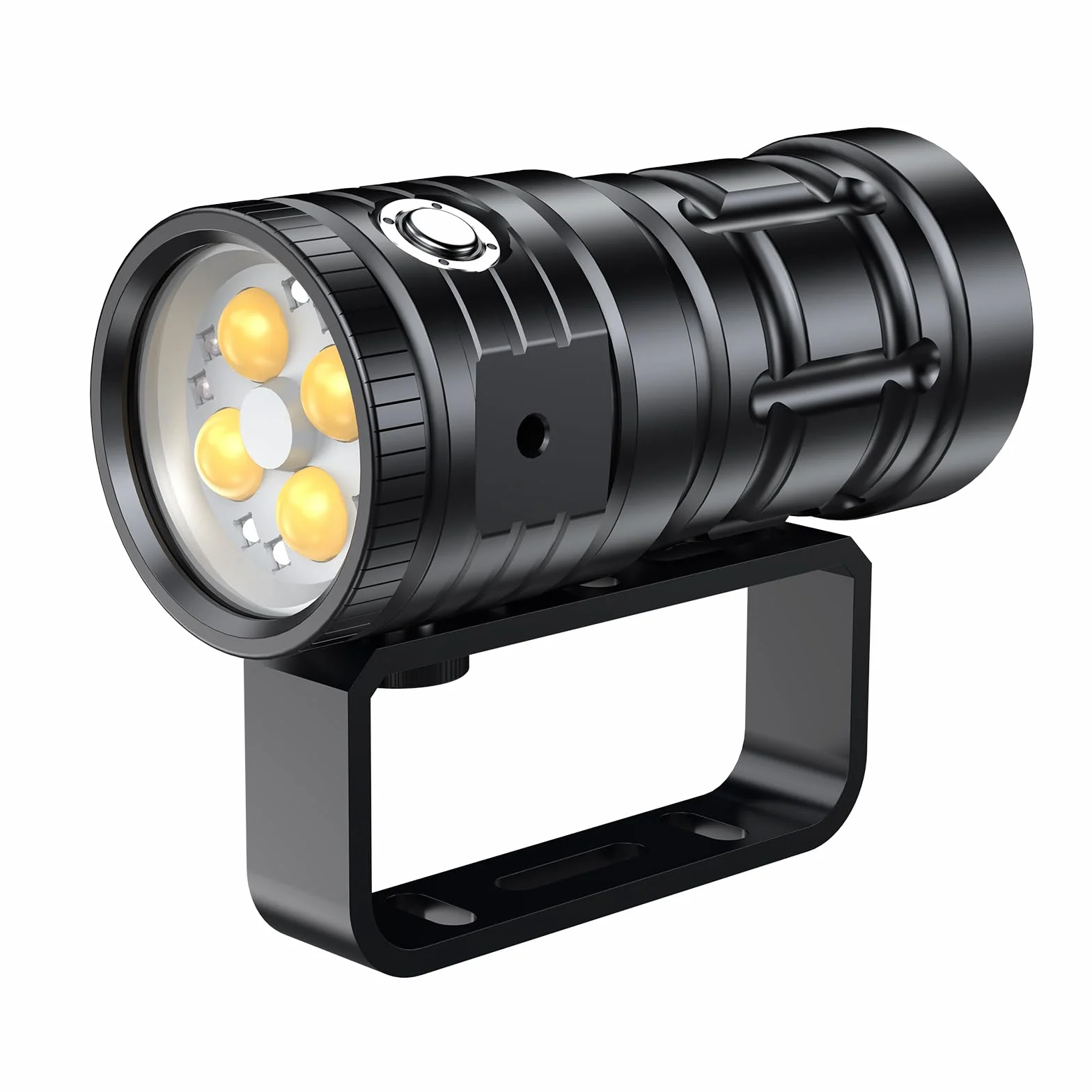 Dive Light do fotografii podwodnej 3300 lumenów 100 m wodoodporna lampa wideo z lampą do nurkowania typu C