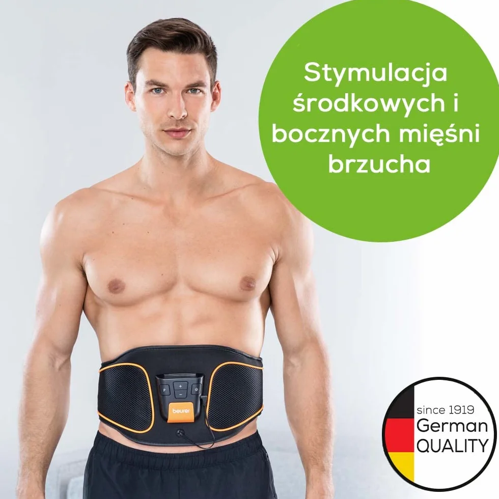 Beurer EM 37 Pas do mięśni brzucha EMS stymulacja