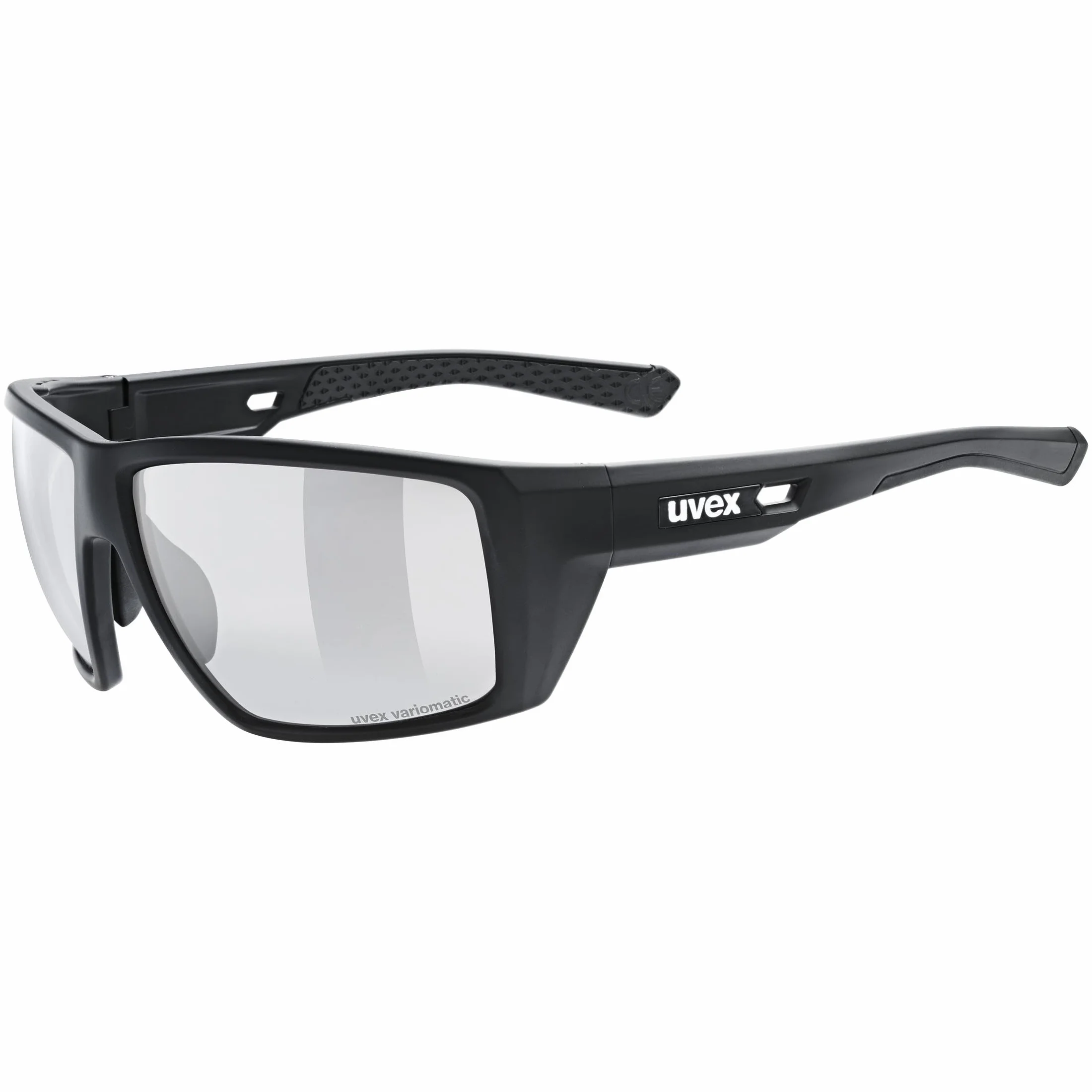 uvex mtn venture V, okulary sportowe unisex-dorosły, black matt, one size