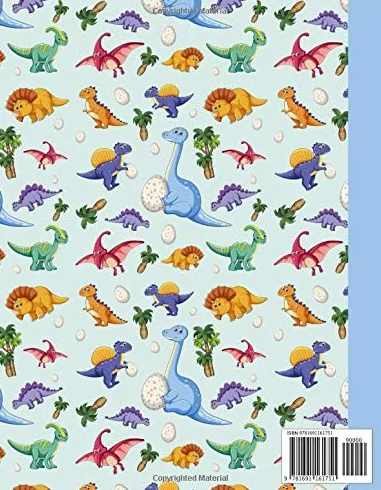 Primary Composition notebook grades k-2: Dinosaur Primary Composition Notebook with picture space | top half blank | Handwriting Practice Paper | Primary Composition Notebook for boys | 100 Pages