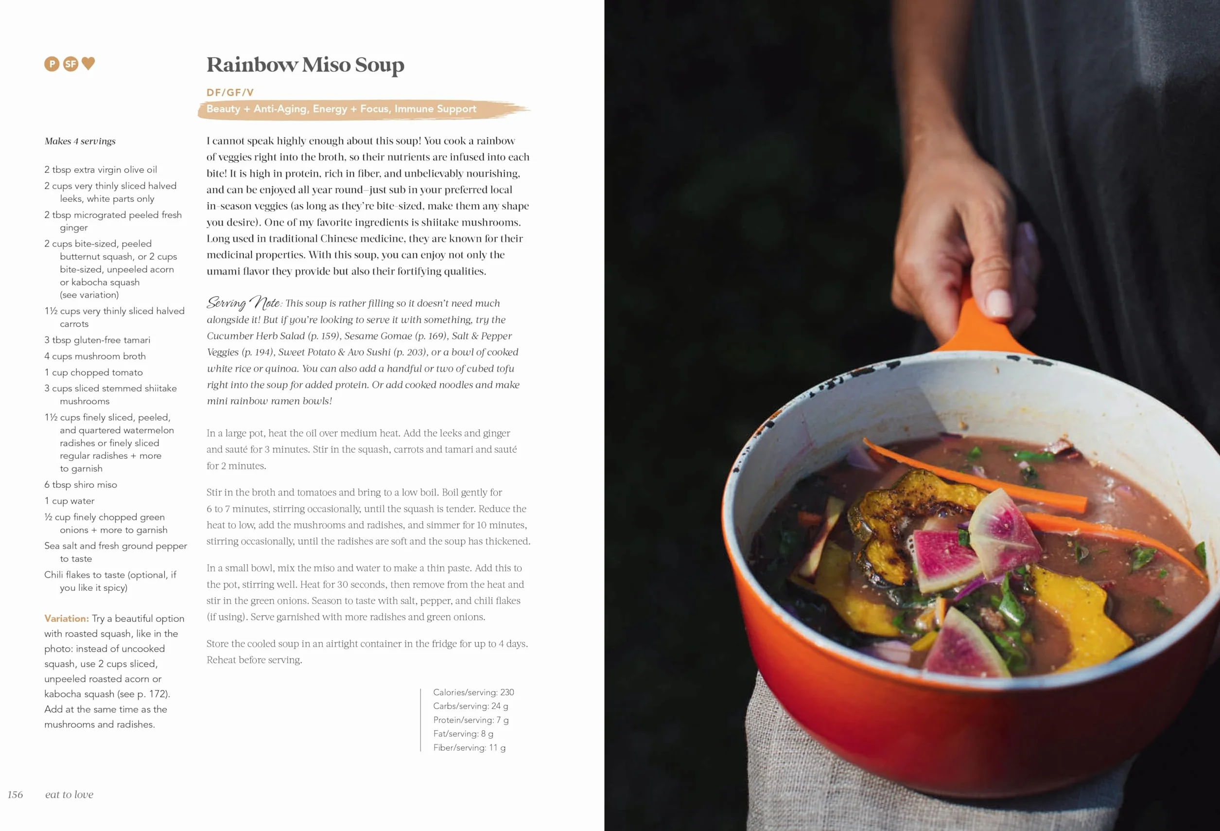 Eat to Love: Where Health Meets Flavor: 115+ Nourishing and Adaptable Plant-Forward Recipes from a Nutritional Chef: A Cookbook