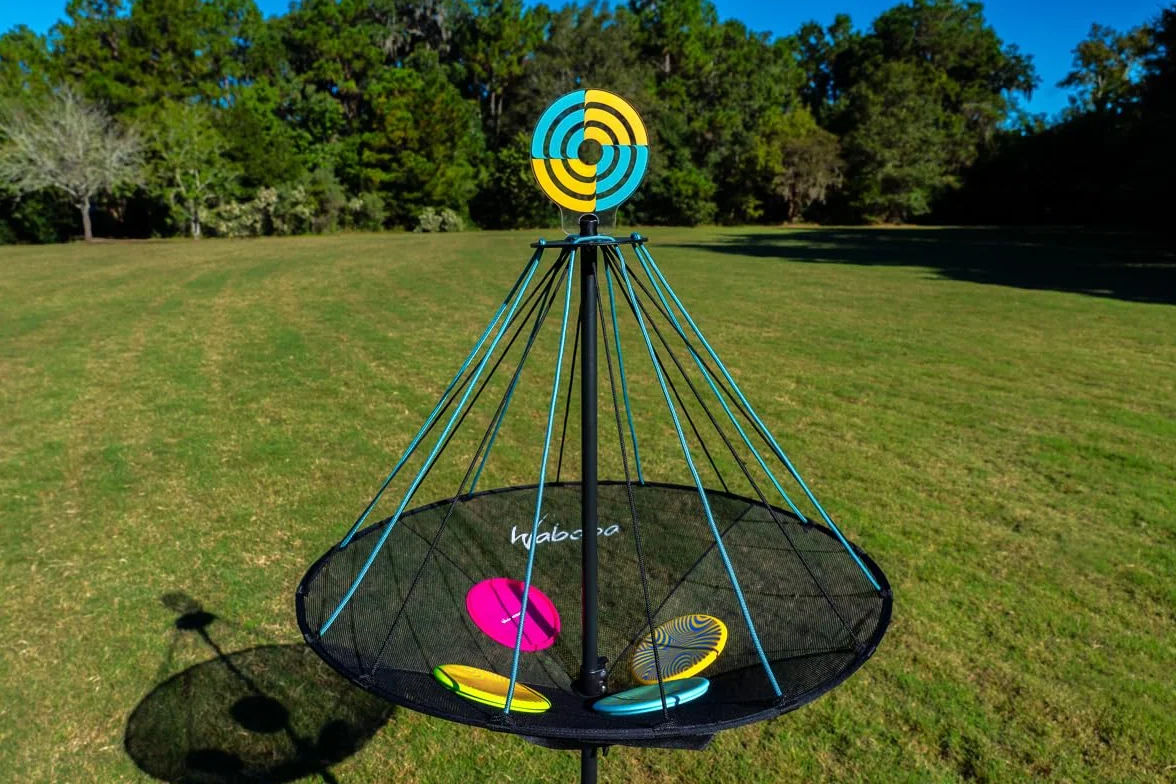 Waboba Unisex's Hitman Flying Disc Target, czarny, jeden rozmiar
