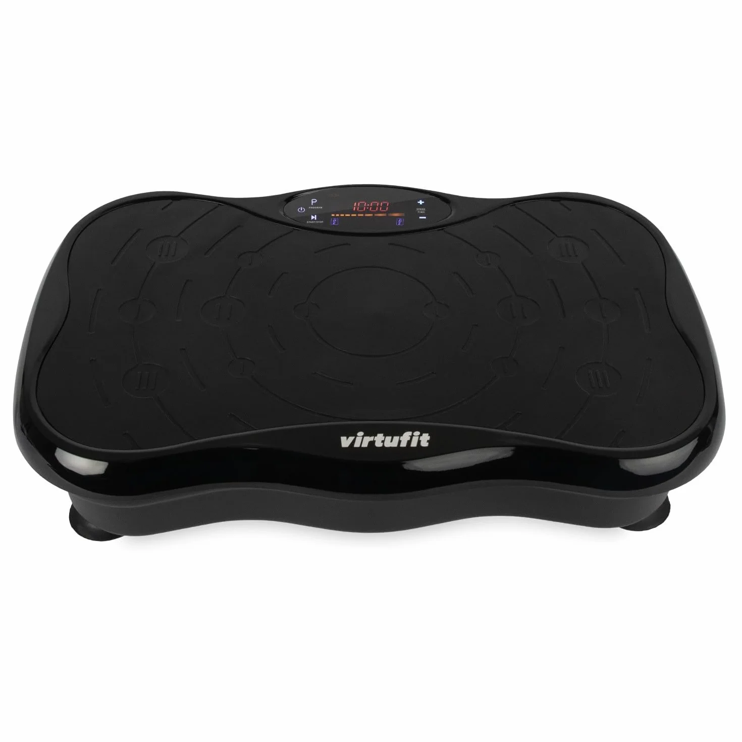 VirtuFit Płyta wibracyjna fitness – Fitness Powerplate – 10 programów treningowych – 99 stopni prędkości – urządzenie do treningu wytrzymałościowego