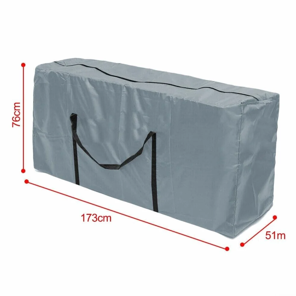 Elastyczne rozwiązanie do przechowywania przedmiotów outdoorowych Torba Oxford 210D, zapewnia ochronę przed żywiołami, wygodna do przenoszenia (173 x 76 x 51 cm)