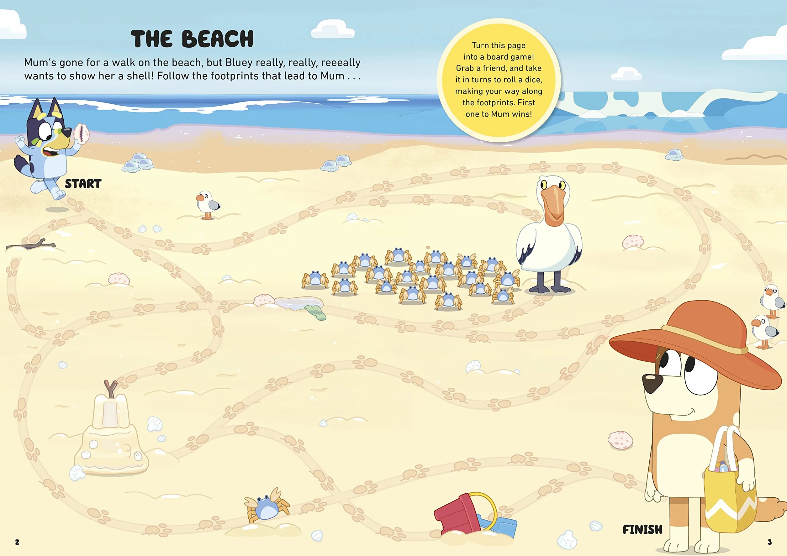 Bluey: Bluey's Beach: An Activity Book