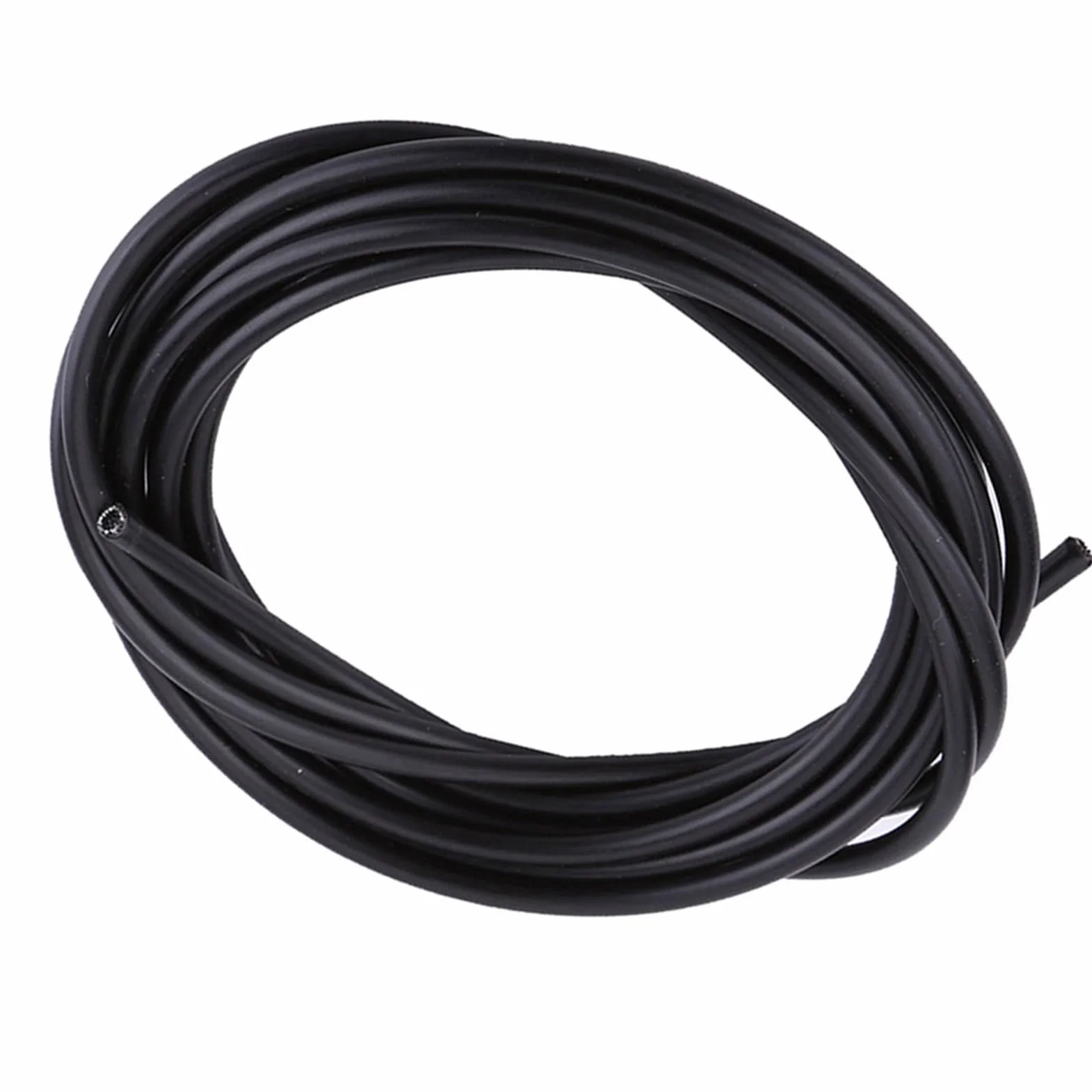 Keenso Kabel zmiany biegów roweru 4 mm czarny zestaw przewodów do rowerów szosowych
