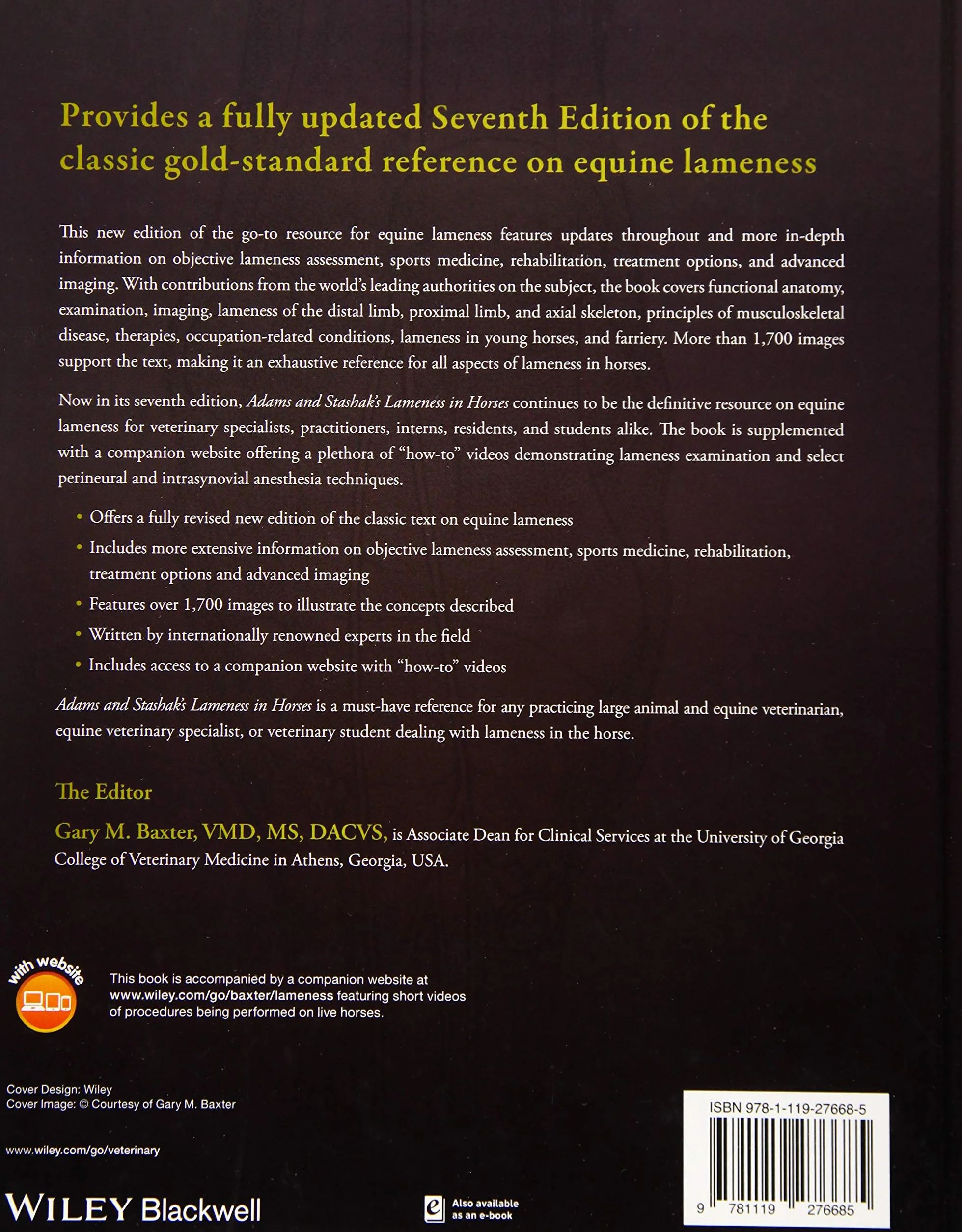Adams and Stashak's Lameness in Horses
