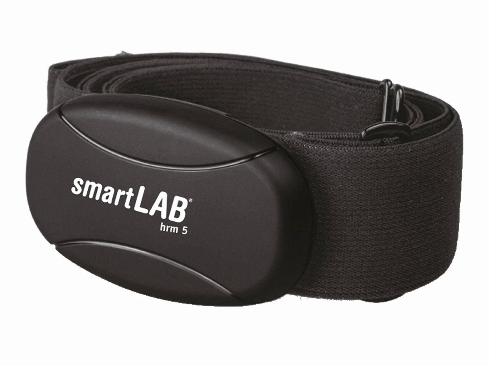 smartLAB pasek na klatkę piersiową hrm 5 niekodowany 5,3 kHz | monitor pracy serca odpowiedni do Twojego roweru treningowego | brak Bluetooth i ANT+ | Z elastycznym paskiem tekstylnym