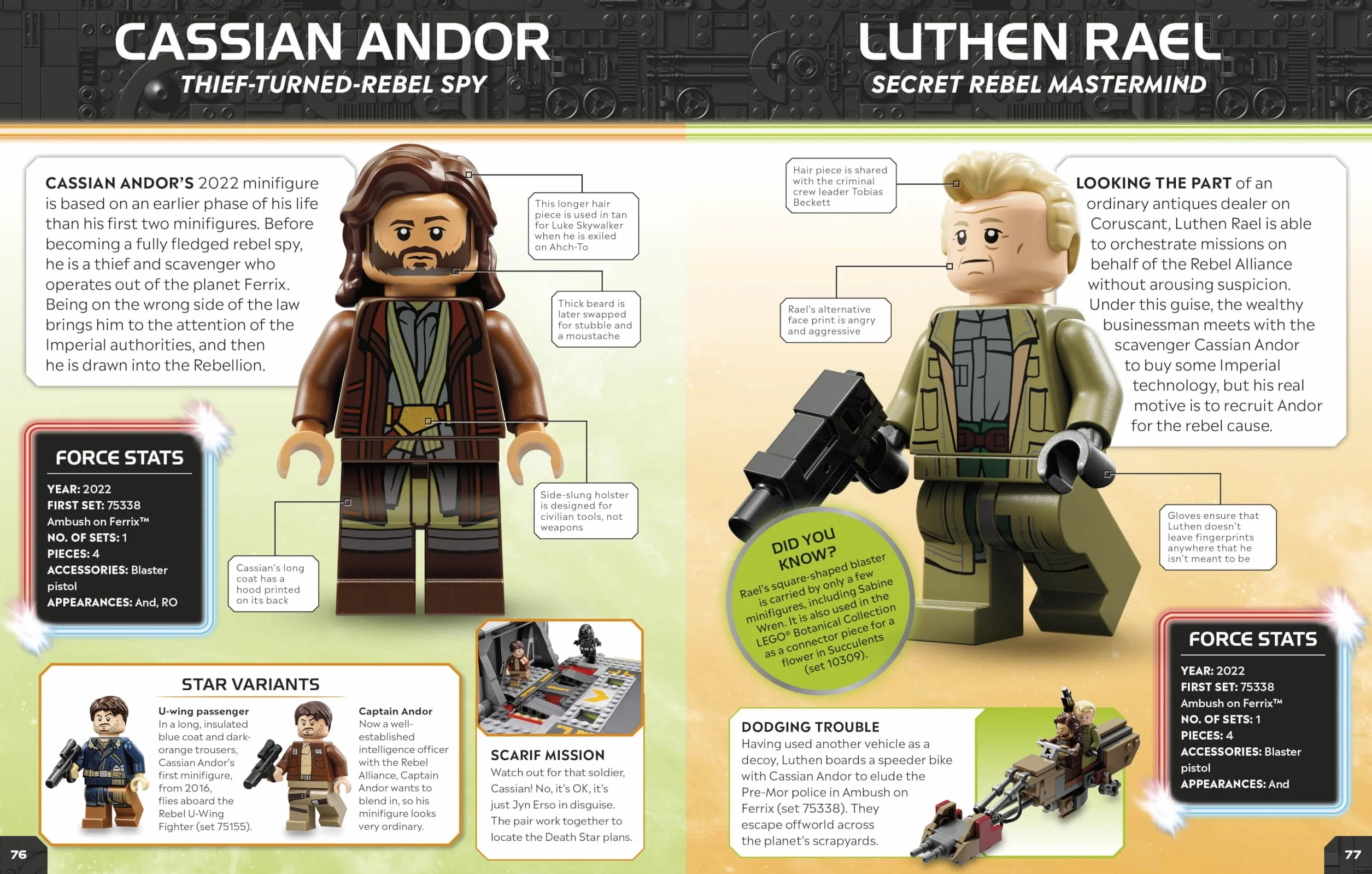 LEGO Star Wars Character Encyclopedia Updated Edition: The Ultimate Guide to the Best 200 Minifigures from the LEGO Star Wars Galaxy; Comes with Exclusive Emperor Palpatine Minifigure