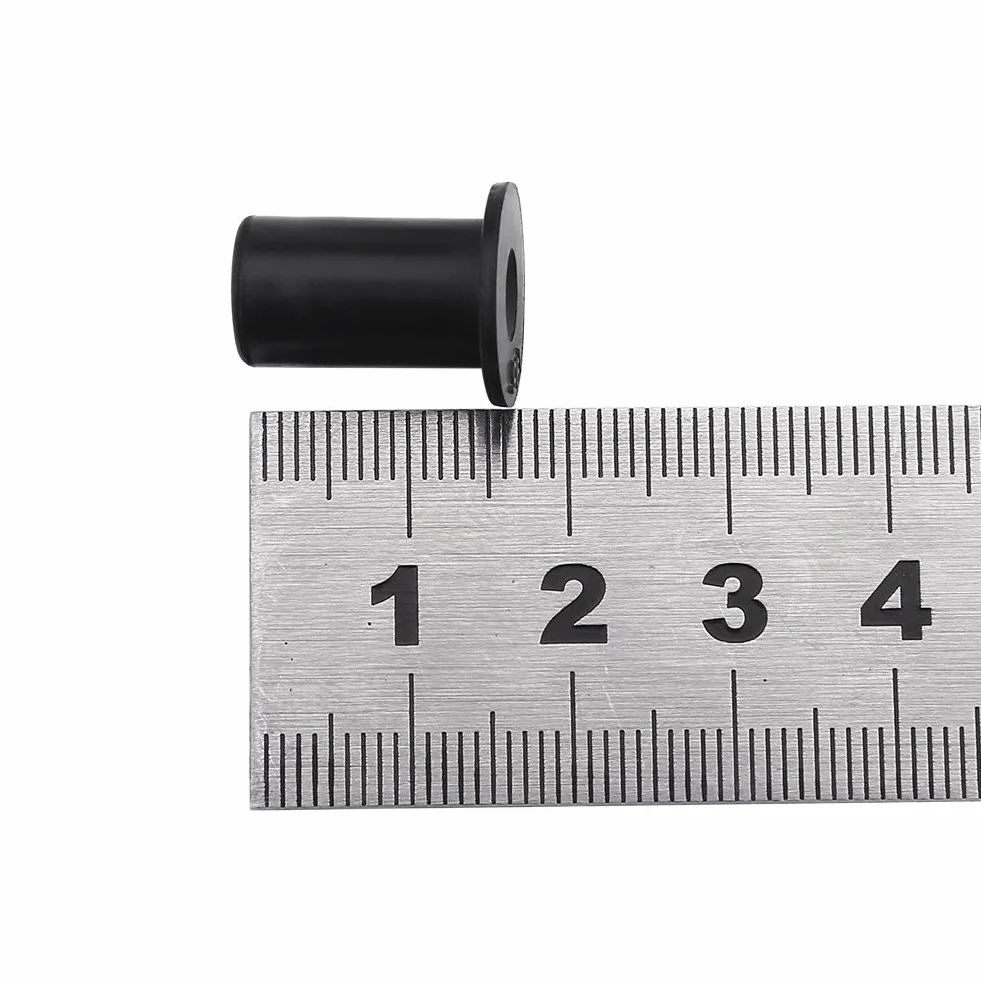 Kayak Well Nuts, 6 sztuk M5 Rubber Well Nuts Śruby przedniej szyby zamiennik dla motocykli Motocykle Kajak łodzie kajakowe