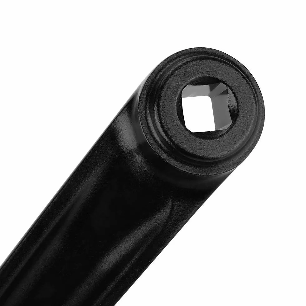 Keenso Uniwersalna korba rowerowa 170 mm ze stopu aluminium, lewa do pojedynczego łańcucha