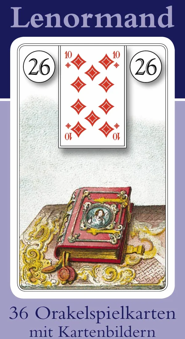 Lenormand Orakelkarten mit Kartenabbildungen: 36 Orakelkarten
