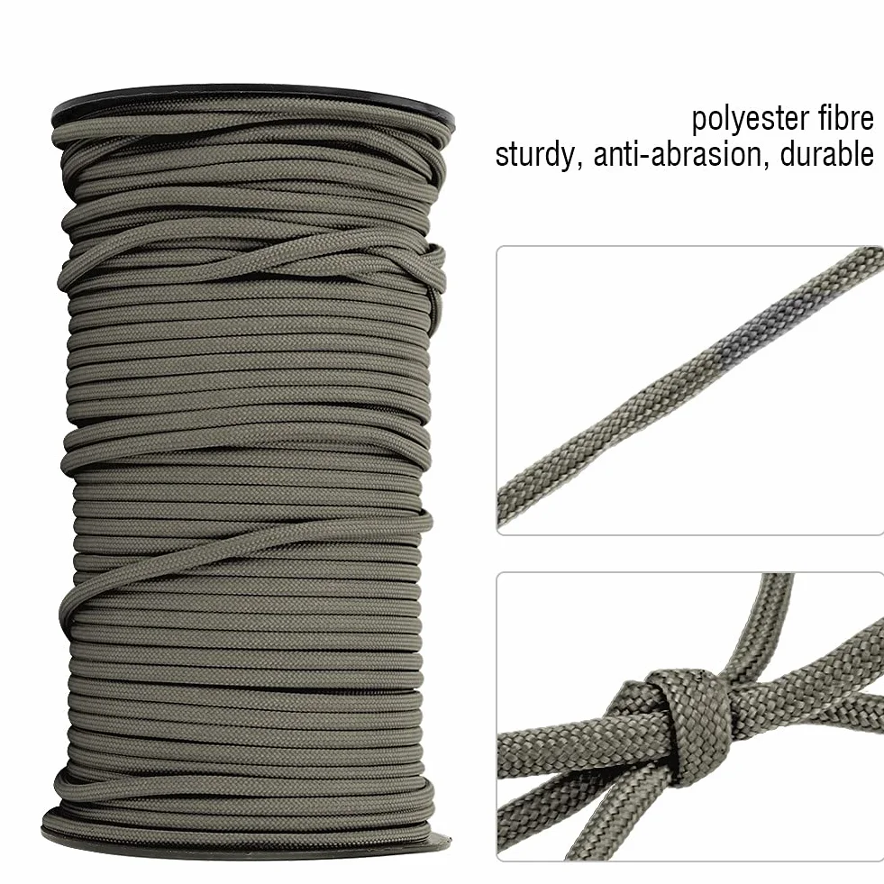 Demeras Lina spadochronowa 550 paracord linka spadochronowa na kemping