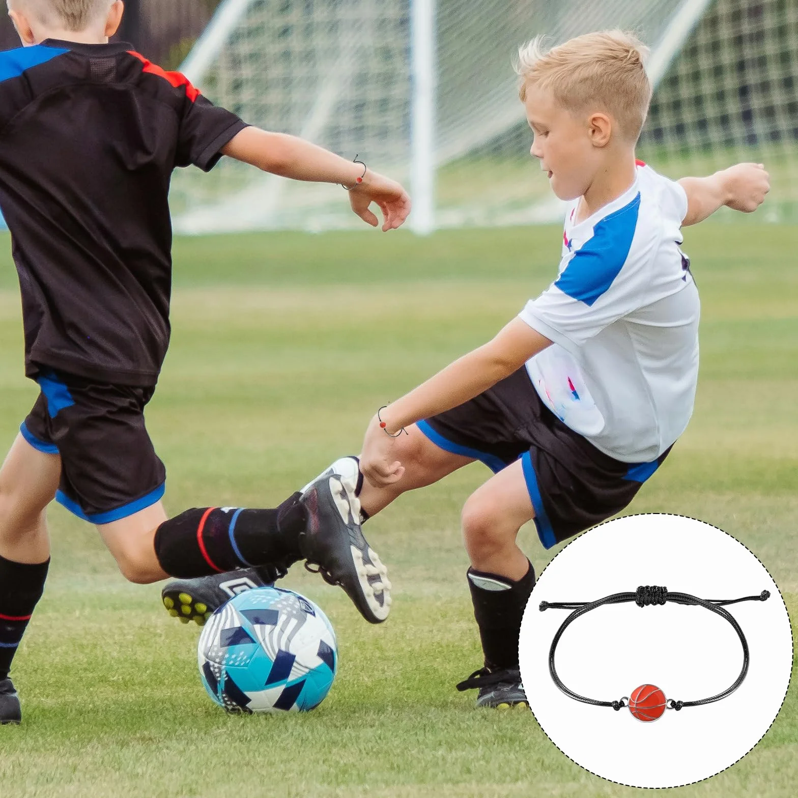 20szt Bransoletki z Zawieszkami na Przyjecia Sportowe, Inspirujace Bransoletki z Pilka Sportowa Bransoletki z Motywem Sportowym Bransoletka Sportowa dla Kobiet Mezczyzn (Koszykówka 1)