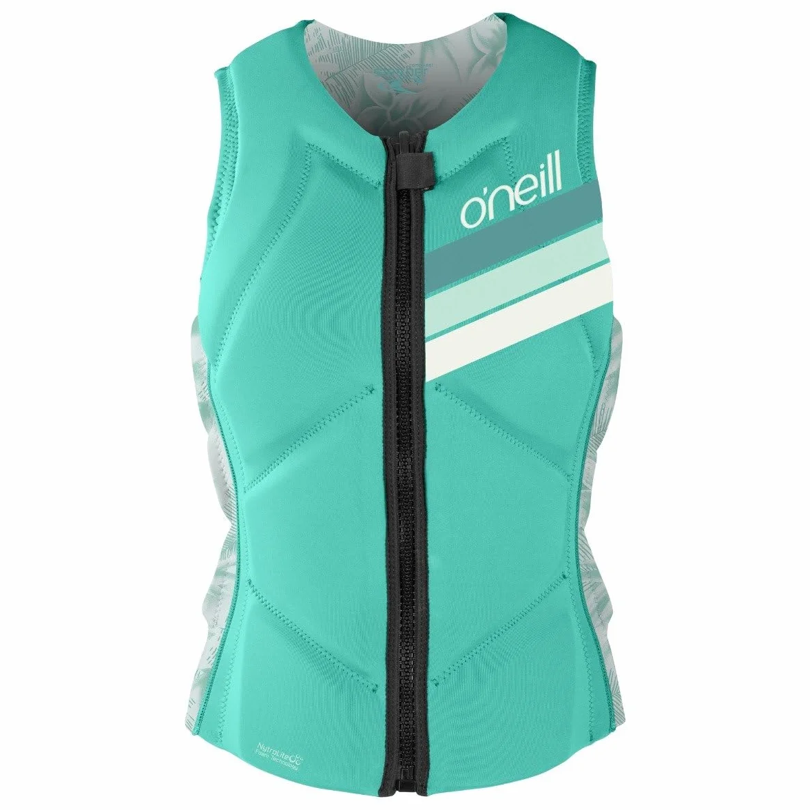 O'Neill Slasher Comp damska kamizelka sportowa Safety Impact Vest Opal Mirage Tropical
