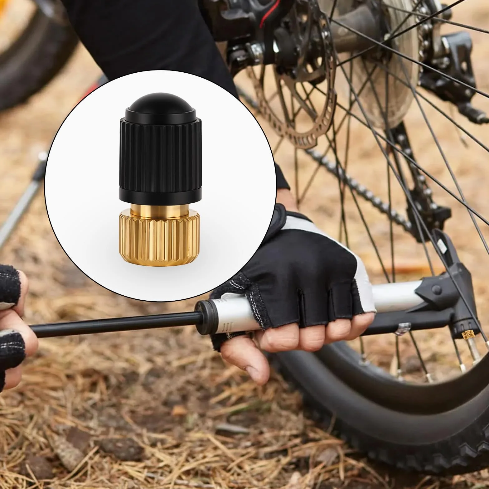 15 adapterów do wentylu rowerowego, samochodowego i francuskiego, adapter do pompki rowerowej