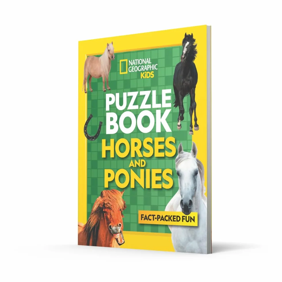 Puzzle Book Horses and Ponies: Brain-tickling quizzes, sudokus, crosswords and wordsearches