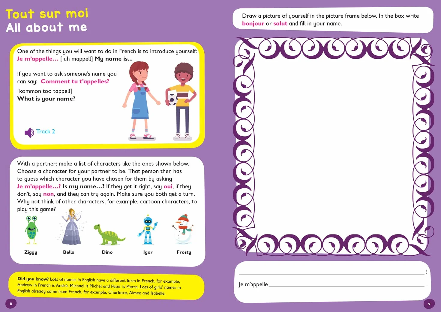 French Ages 5-7: Prepare for school with easy home learning