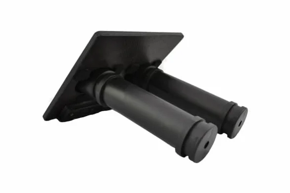 Uchwyt Stolik Pod 2 Wędki Na Ponton Montowany Na Burcie Uniwersalny