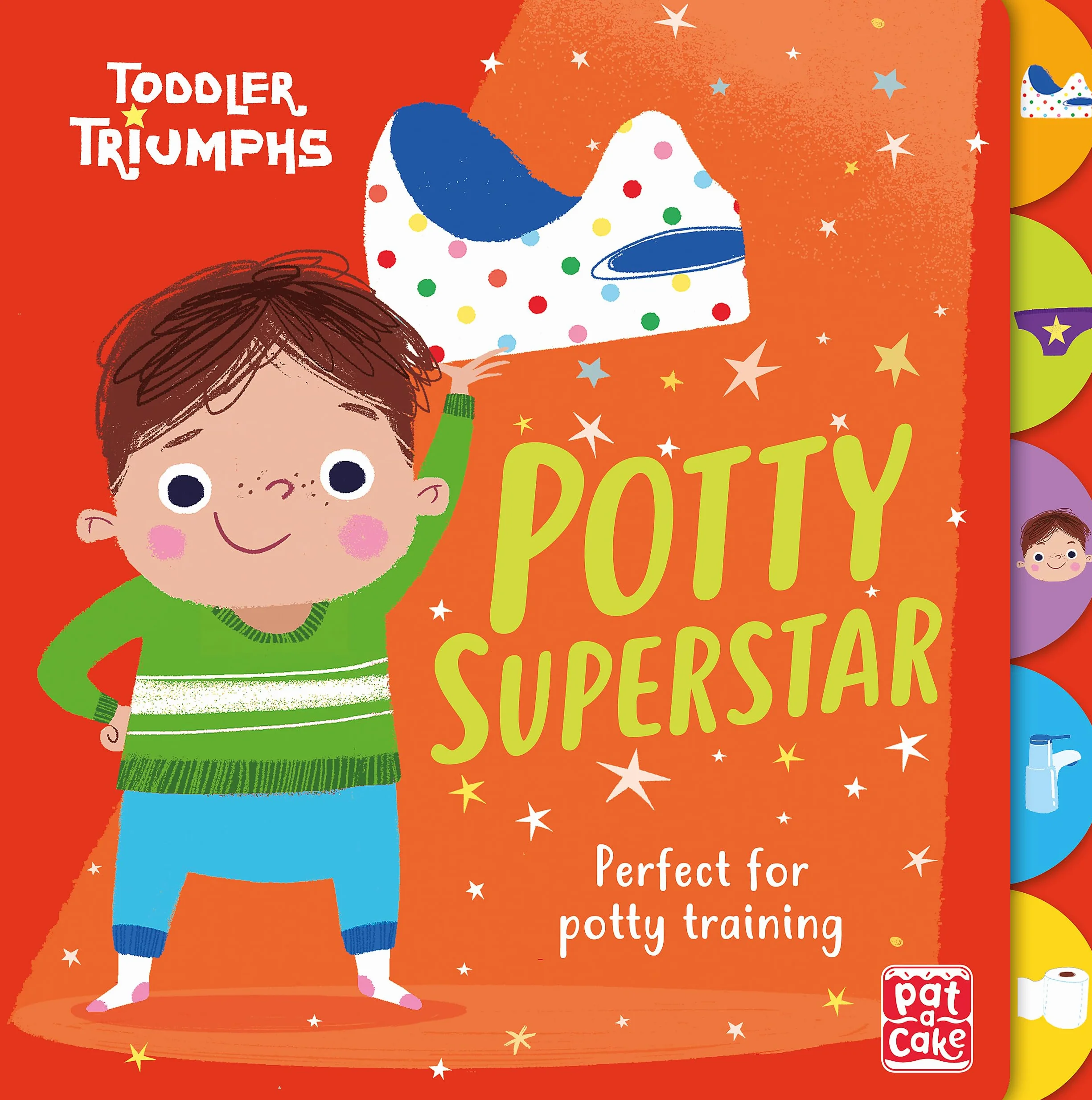 Toddler Triumphs: Potty Superstar: A potty training book for boys