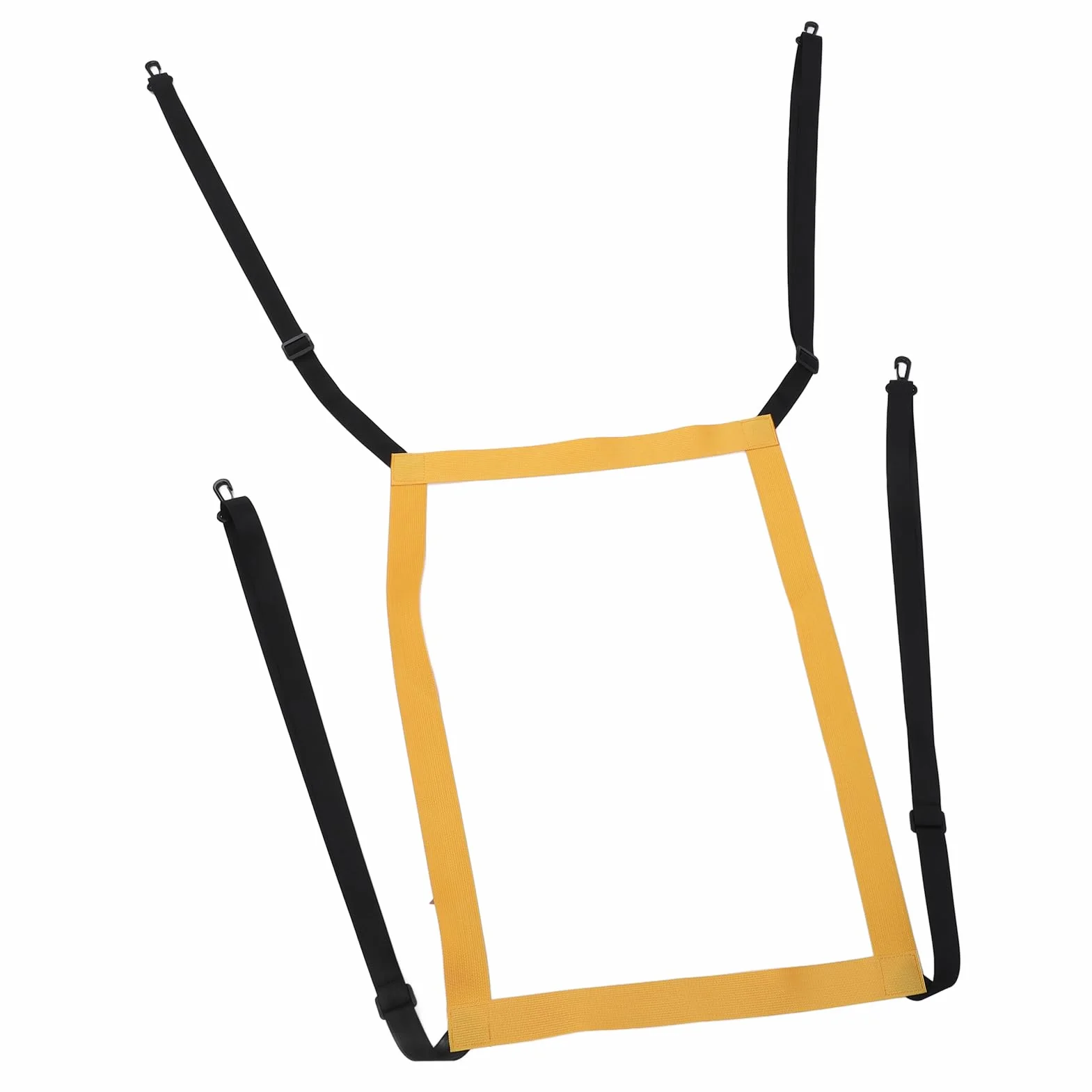 Cel Strike Zone Przenośny Regulowany Sprzęt Treningowy Baseball Softball Tarcza do Rzucania do Odbijania (YELLOW)