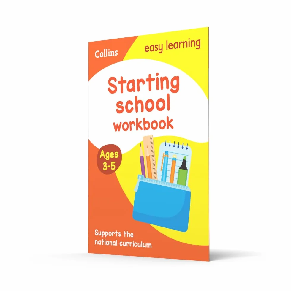 Starting School Workbook Ages 3-5: Ideal for home learning