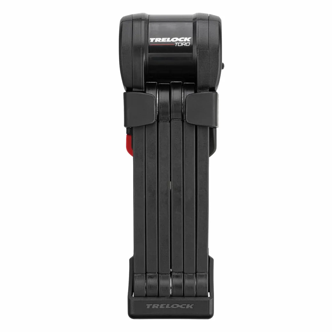 TRELOCK FS 580/90 TORO składane zapięcie – długość 90 cm – poziom bezpieczeństwa 15 – w zestawie uchwyt X-Press – przegródka na śledzenie tagów, kolor czarny