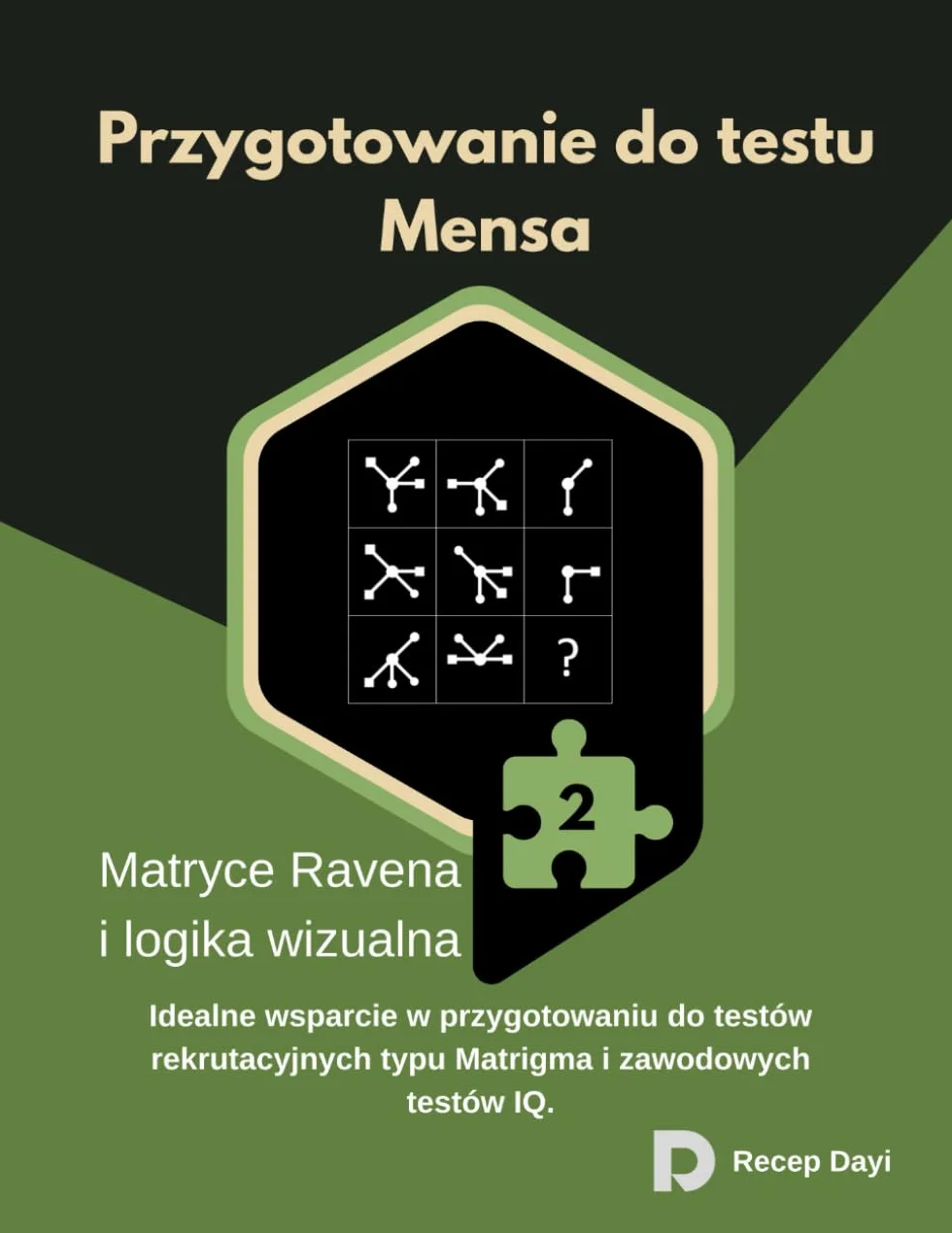 Przygotowanie do testu Mensa: Matryce Ravena i logika wizualna.: Idealne wsparcie w przygotowaniu do testów rekrutacyjnych typu Matrigma i zawodowych testów IQ.