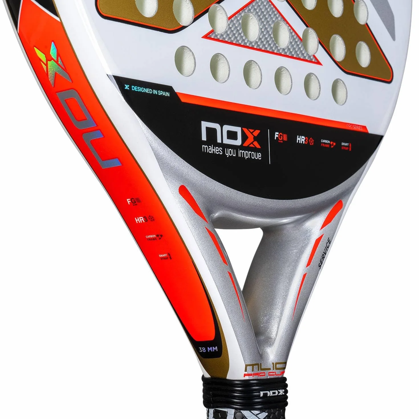 Nox Ml10 Pro Cup Coorp By Miguel Lamperti 2025 rakieta Padel 360-375 gr