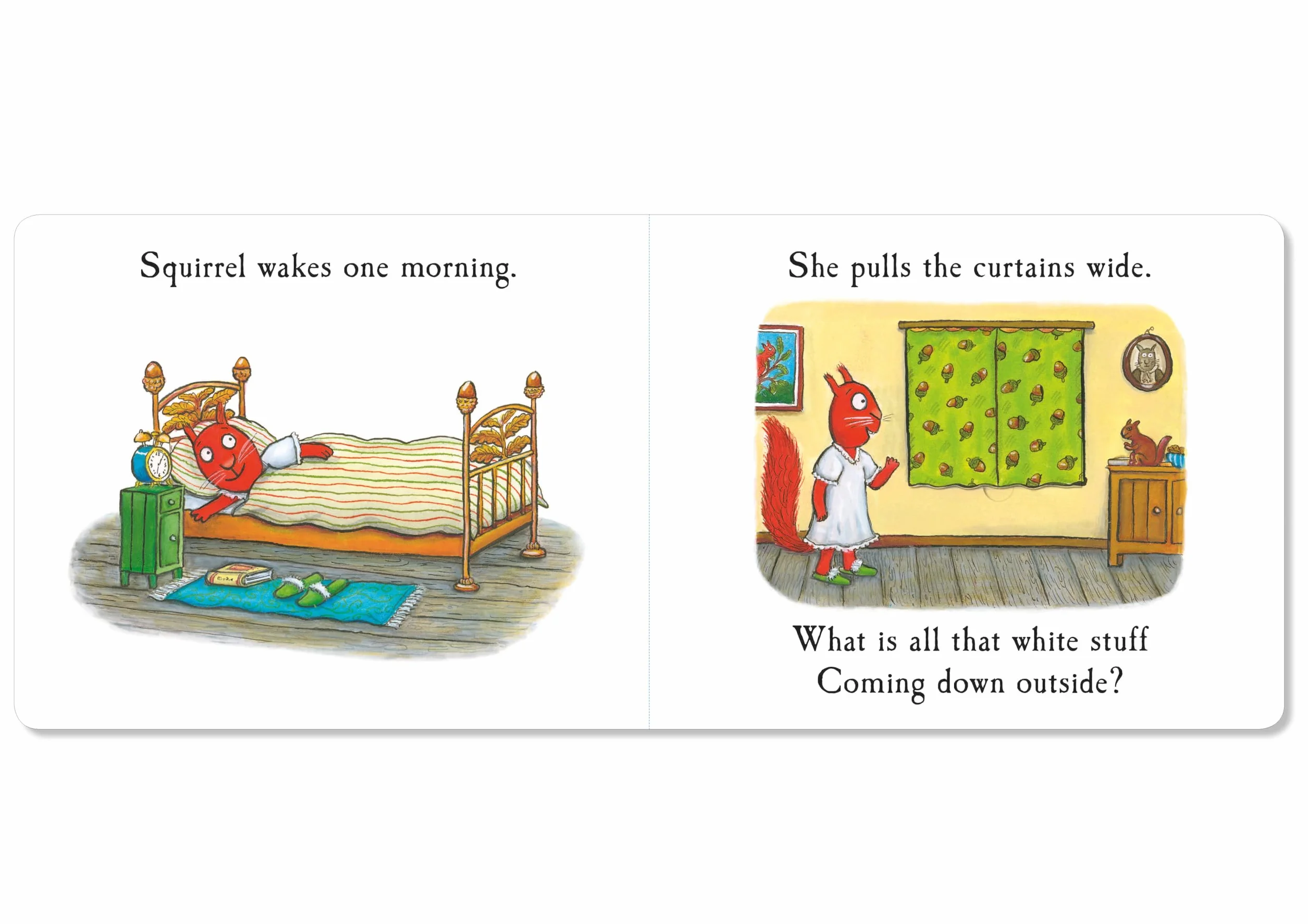 Squirrel's Snowman: A new Tales from Acorn Wood story