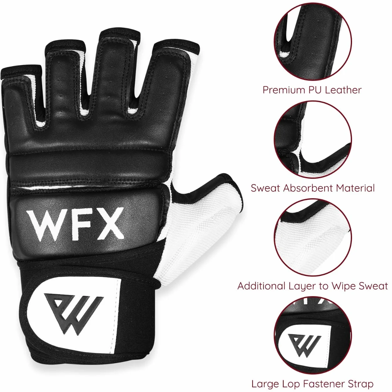 WFX Worek bokserski rękawice bokserskie rękawice do karate MMA ciało walka taekwondo trening sztuki walki walka grappling muay thai