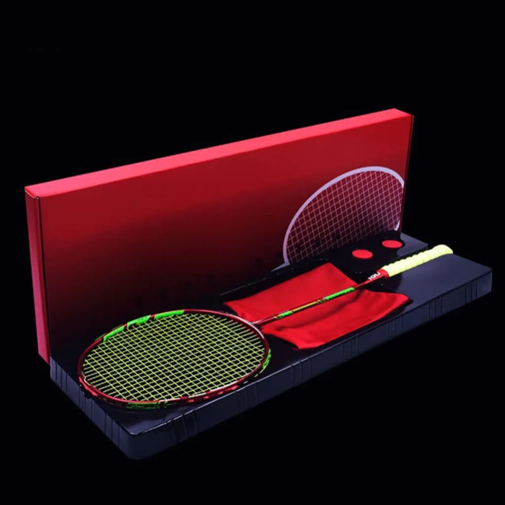 10U Badminton Racket -light 54 Grams Secondary Molding Adult Full Carbon Racket Single Shot