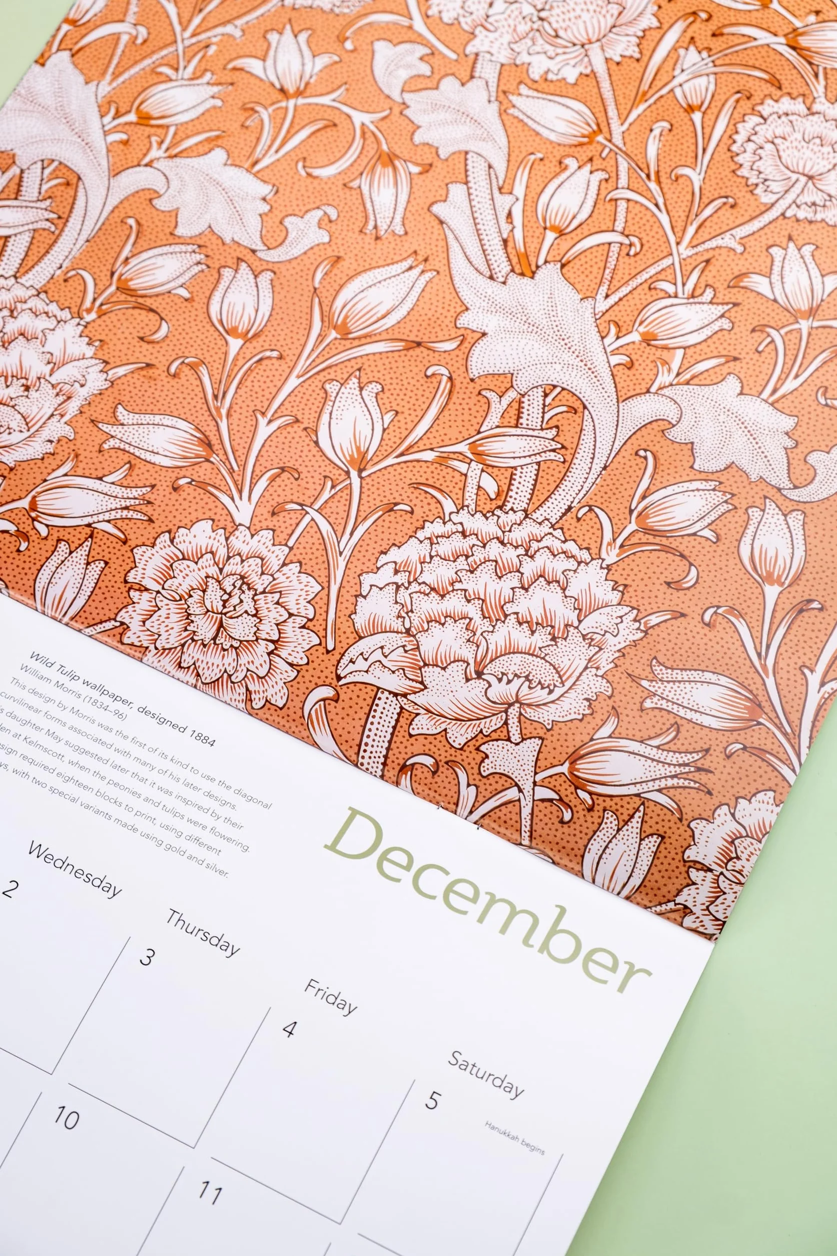 William Morris Gallery Wall Calendar 2026 (Art Calendar)