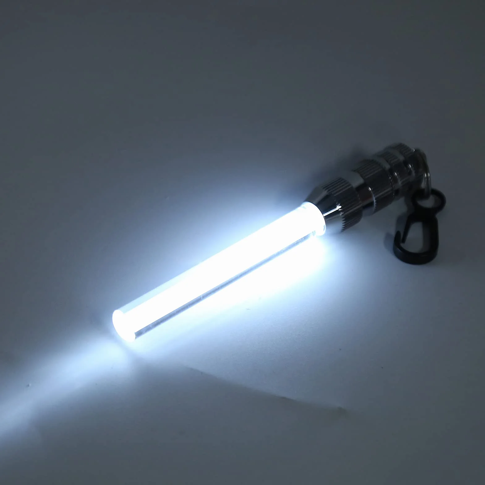 Lampka Ostrzegawcza do Nurkowania Mini Compact Diving Latarka Lampa Diver Białe stałe światło